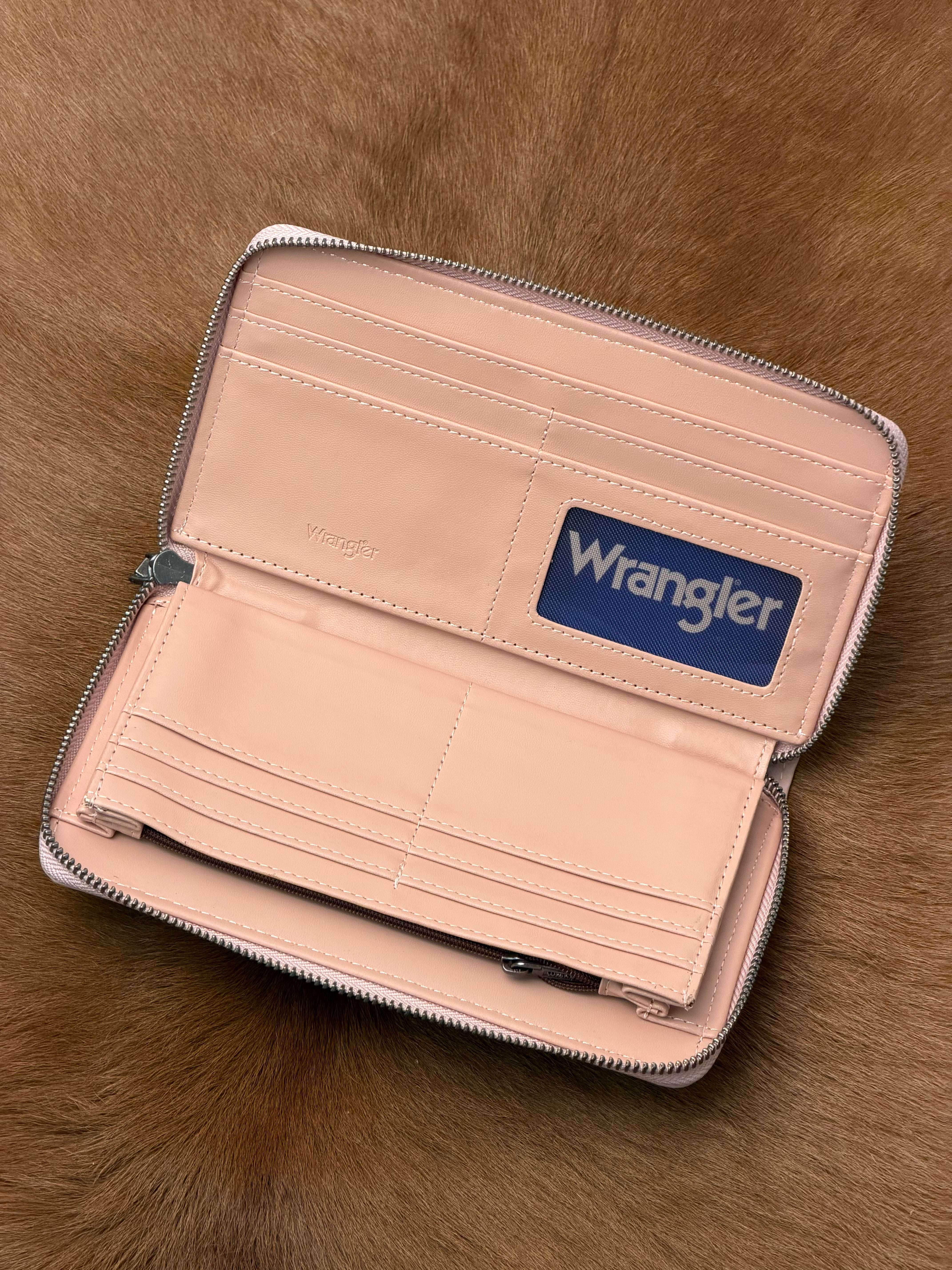 WRANGLER HAND HELD BAG PINK W115PK Laherradurawwnc.com