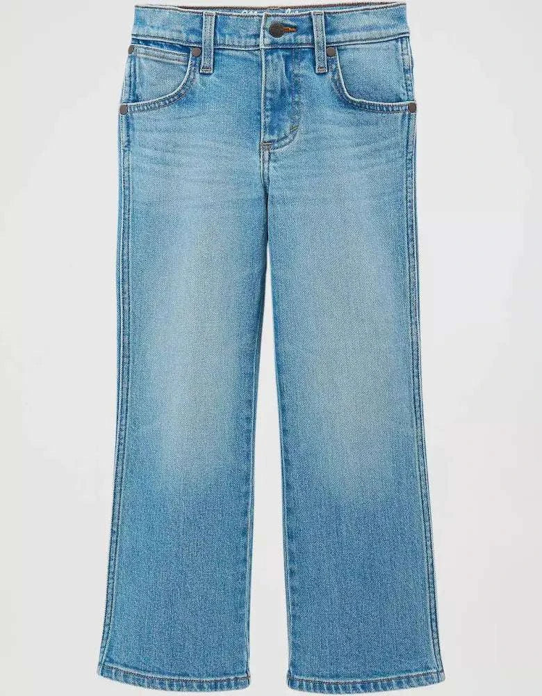 WRANGLER BOYS JEANS RETRO SLIM RELAXED BOOT - 112378846 Laherradurawwnc.com