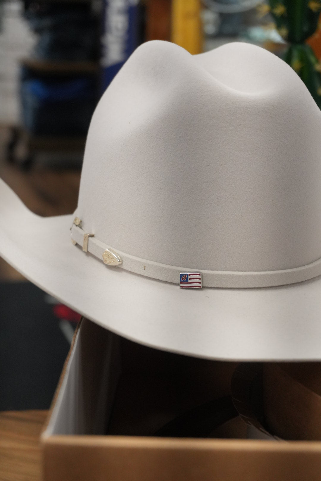 AMERICAN FELT HAT 40X SILVER SAND