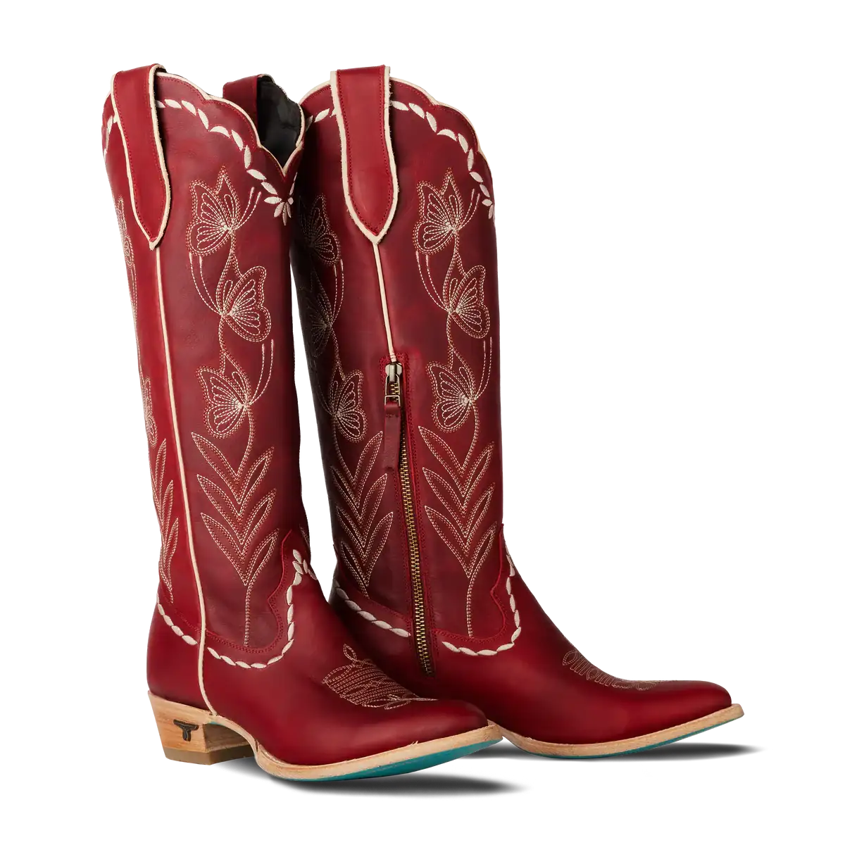 LANE WOMEN LEXINGTON BOOT SUADE BURGUNDY ROUND TOE BOOT LB5024A Laherradurawwnc.com
