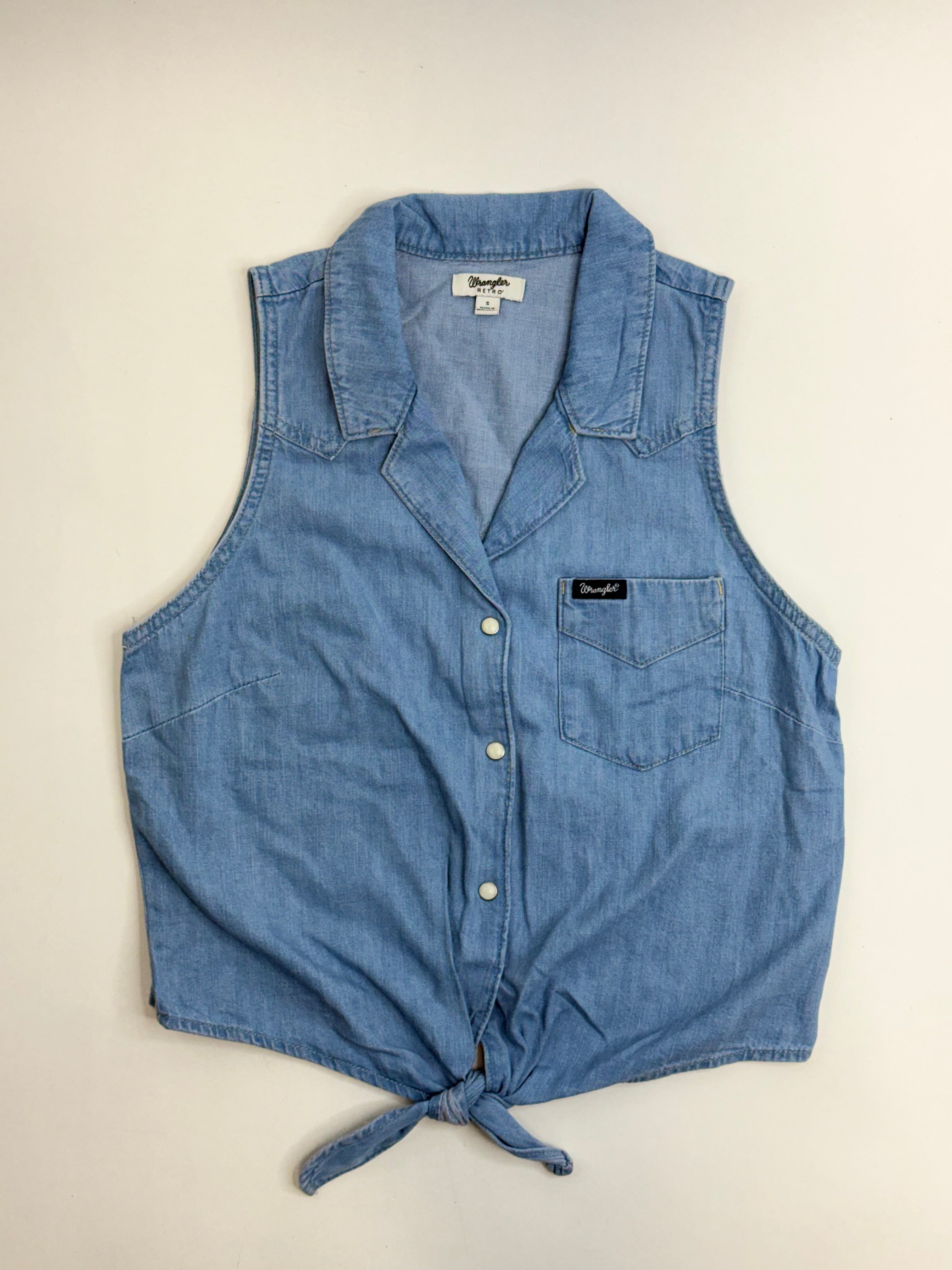 WRANGLER RETRO WOMEN DENIM SHIRT-112375189