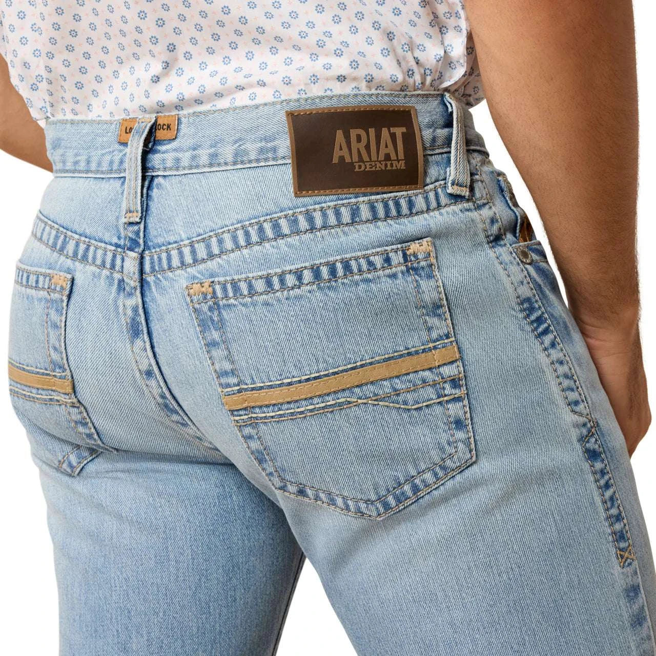 ARIAT MENS JEAN WAYLON M7 SLIM FIT STRAIGHT LEG 10072979 Laherradurawwnc.com