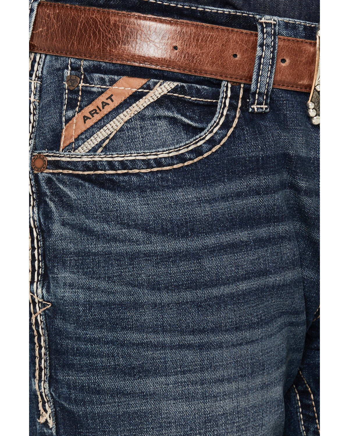 ARIAT MENS JEAN SILVERTON M4 RELAXED FIT BOOT CUT 100179054