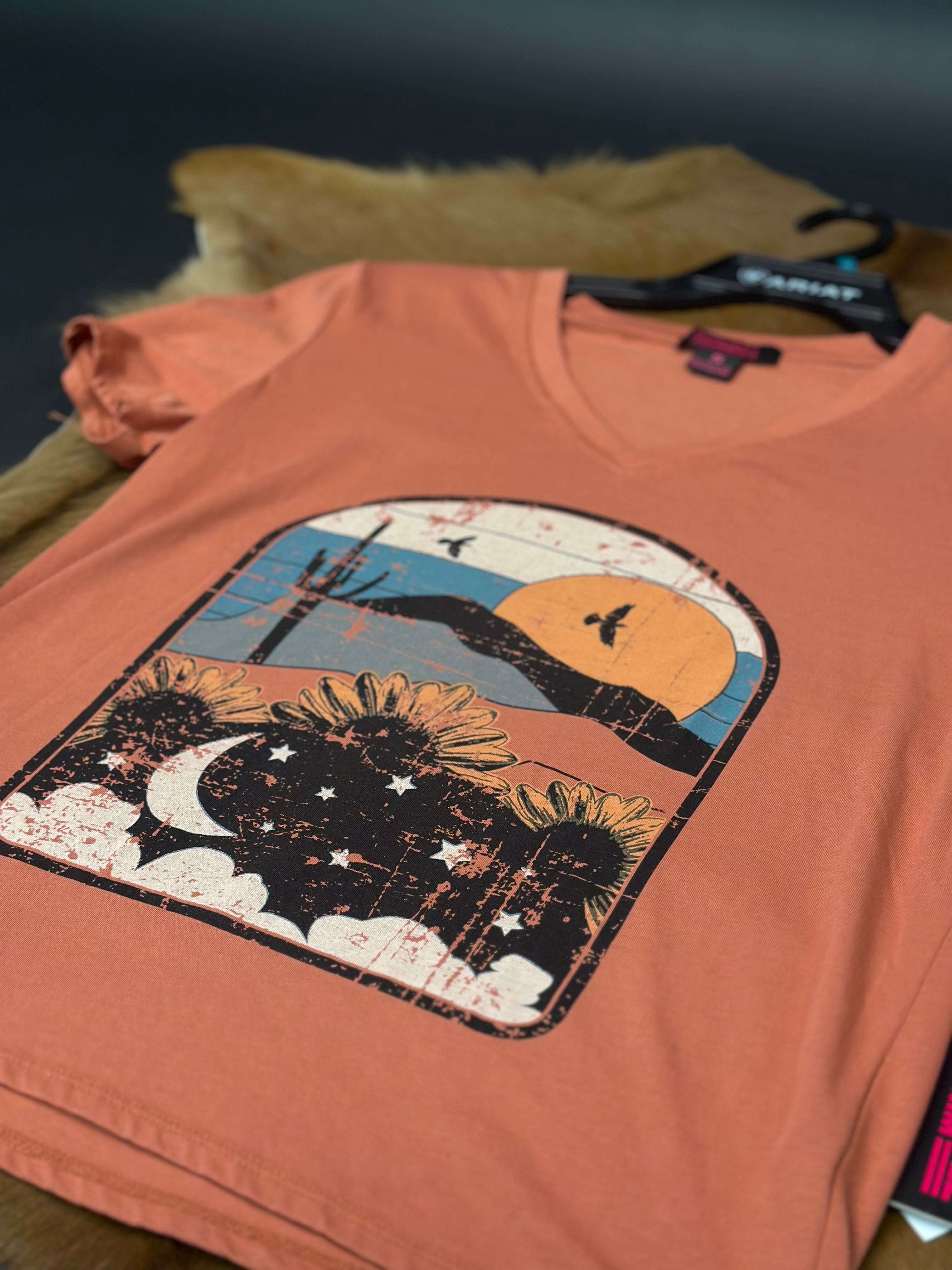 Rock & Roll WOMENS GRAPHIC TEE RRWT21ROCU Laherradurawwnc.com