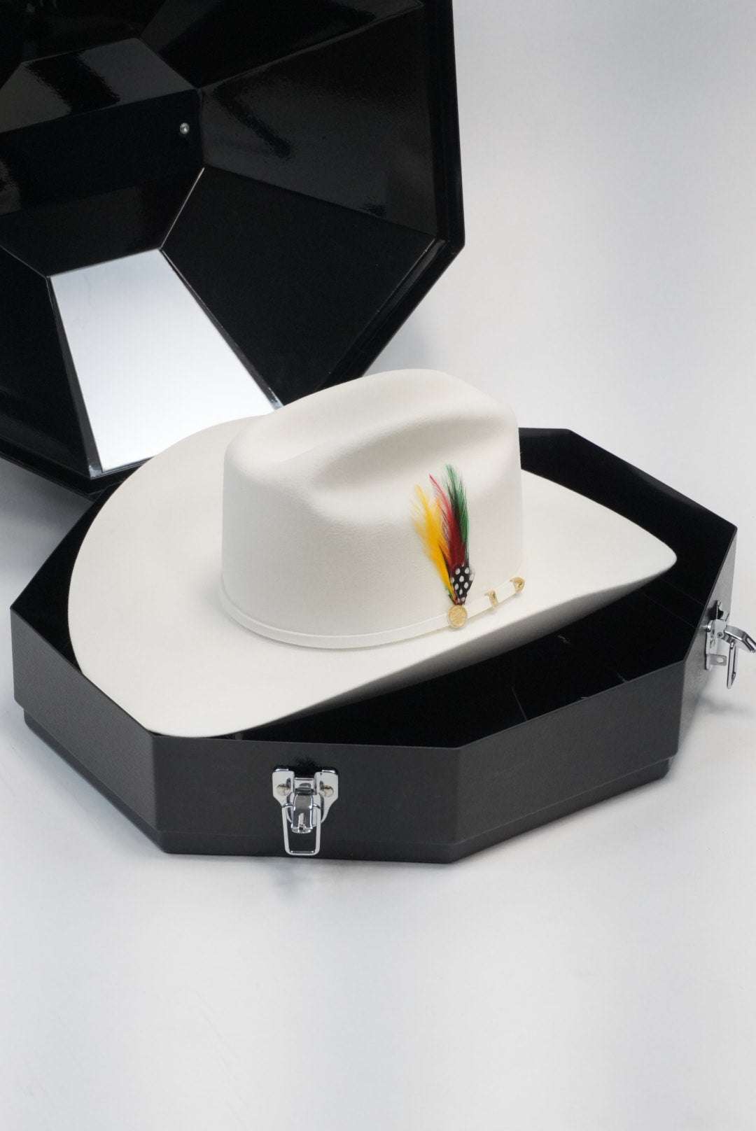 STETSON EL PRESIDENTE 100X BLANCO/WHITE COPA CHICA Laherradurawwnc.com