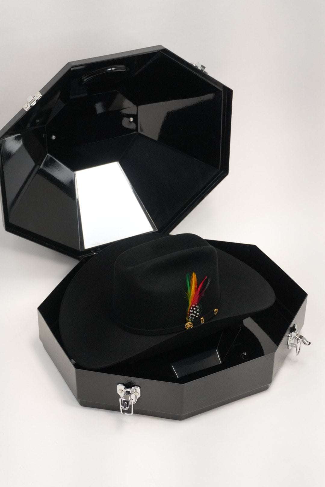 STETSON EL PRESIDENTE 100X BLACK/NEGRO COPA CHICA Laherradurawwnc.com