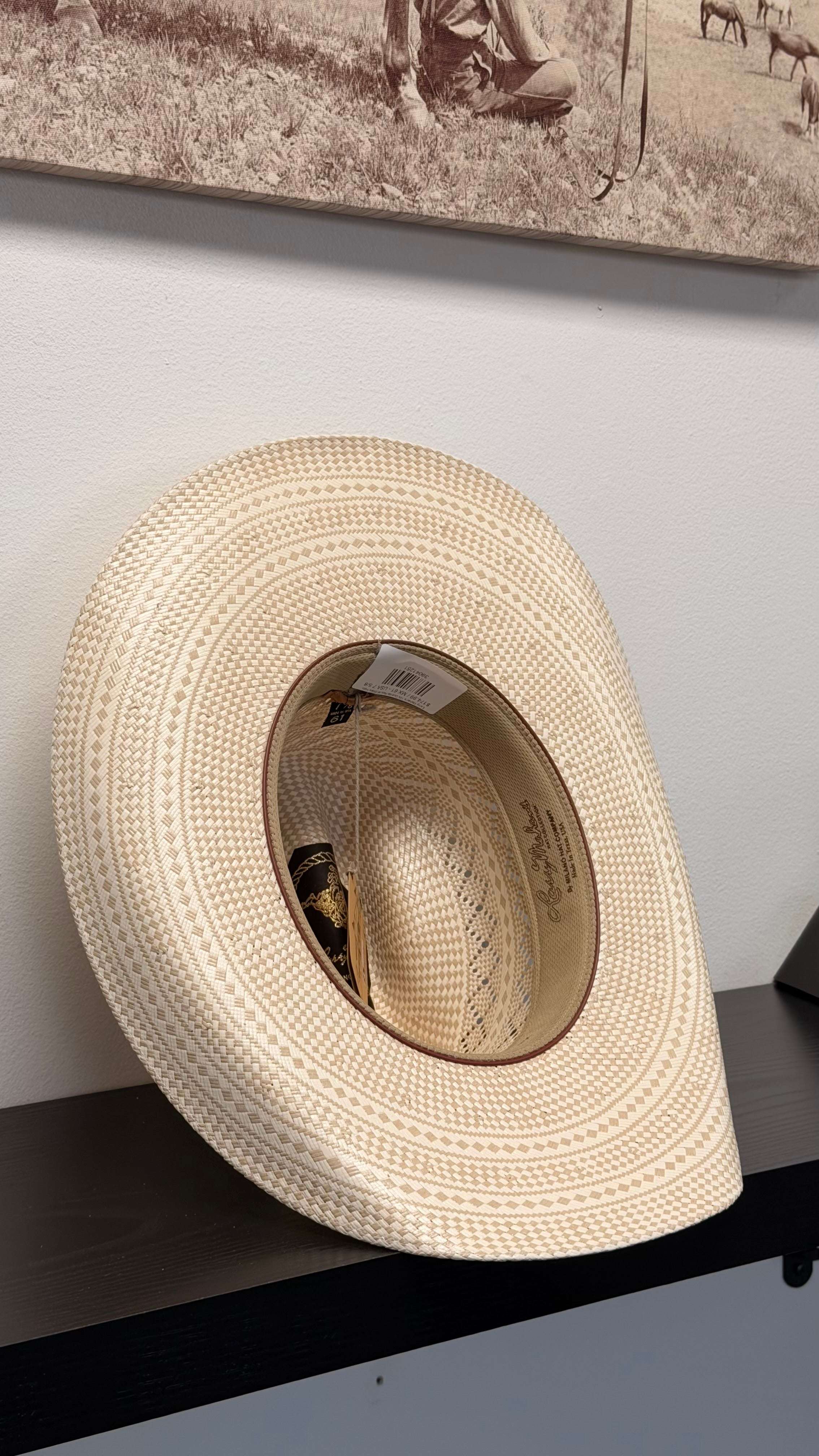 Larry Mahan's 10x Cuerda Natural Straw Hats Laherradurawwnc.com