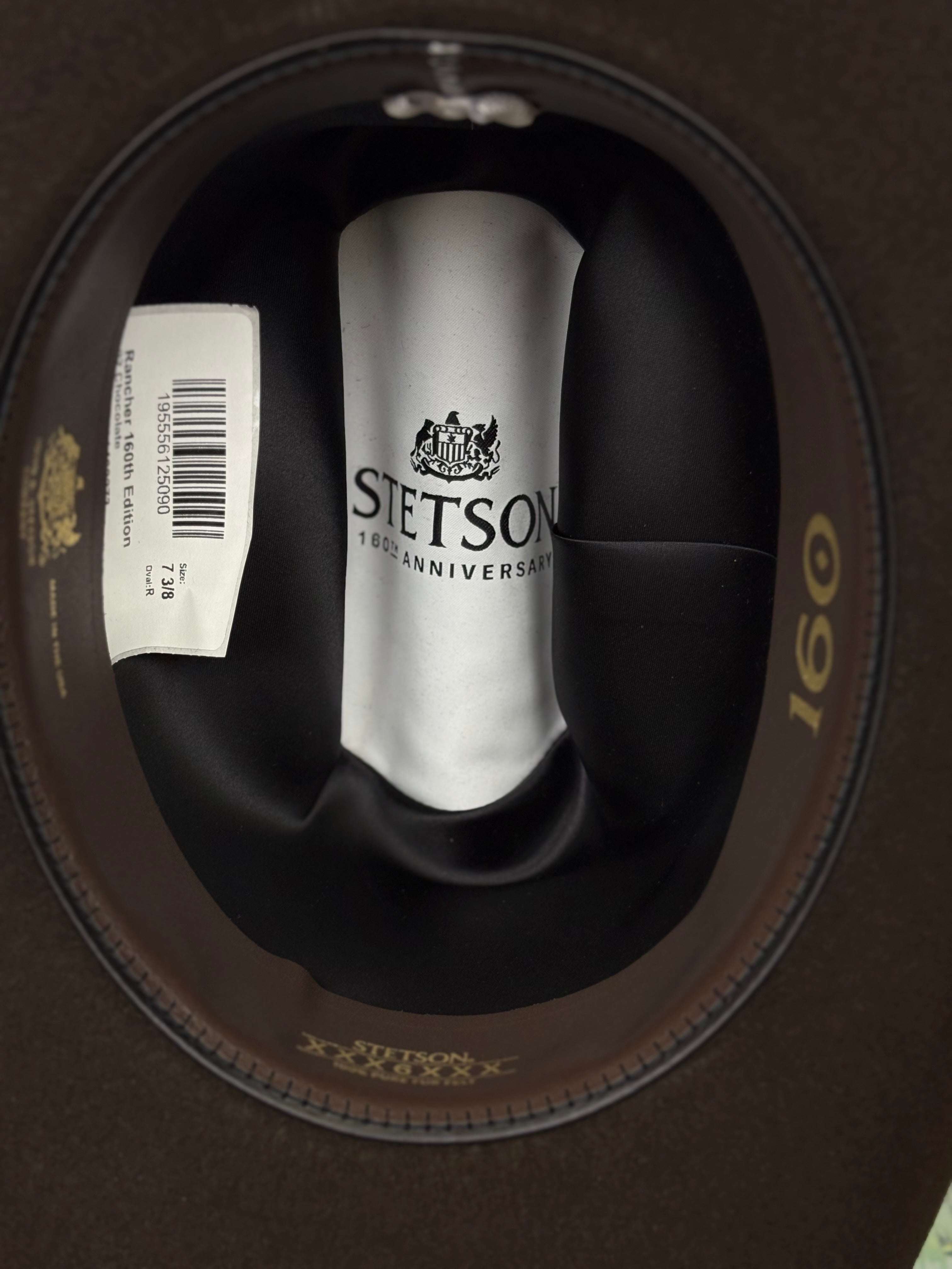 STETSON 6X EDICION ESPECIAL 160TH ANNIVERSARIO CHOCOLATE Laherradurawwnc.com
