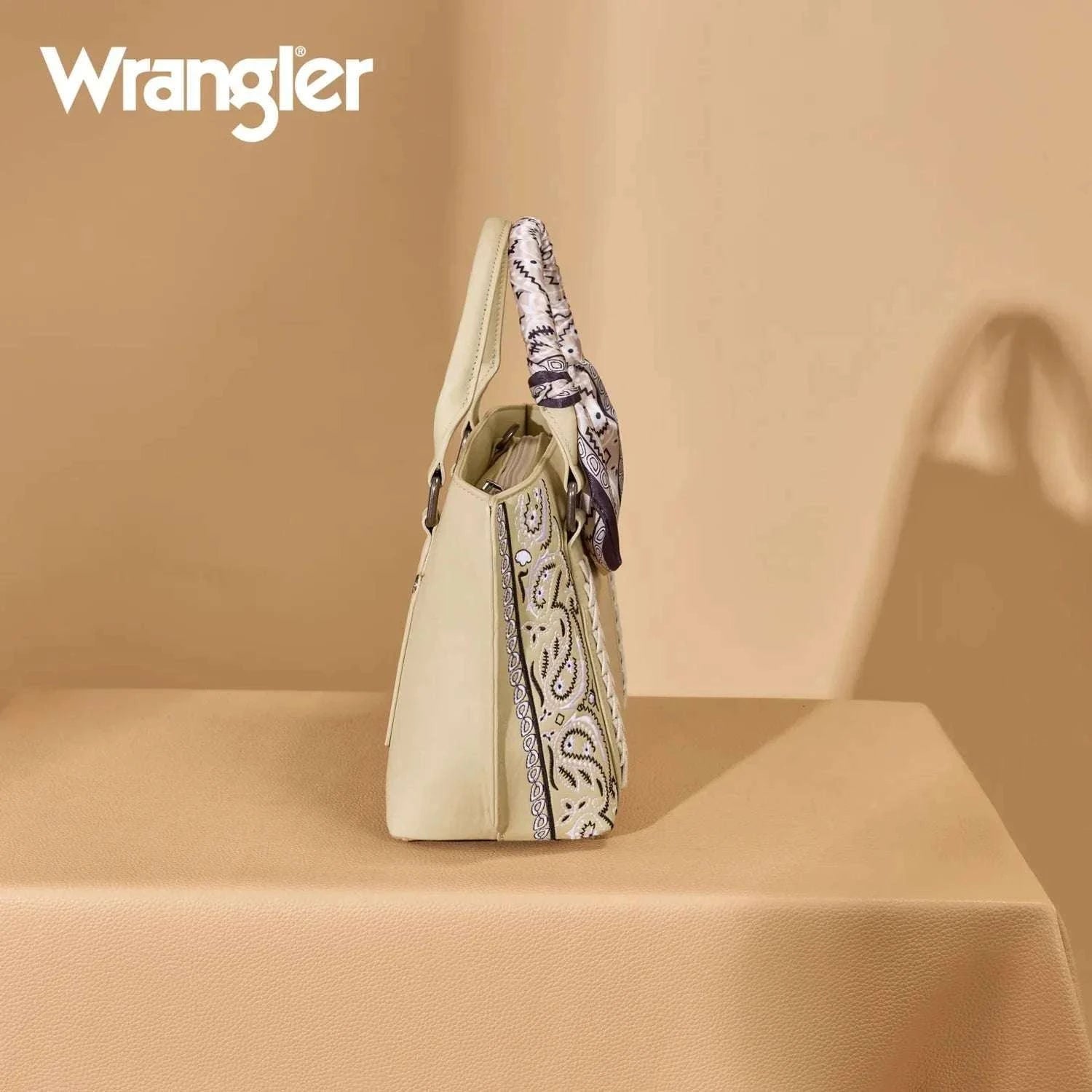 WRANGLER HANDBAG TAN 2005TN Laherradurawwnc.com