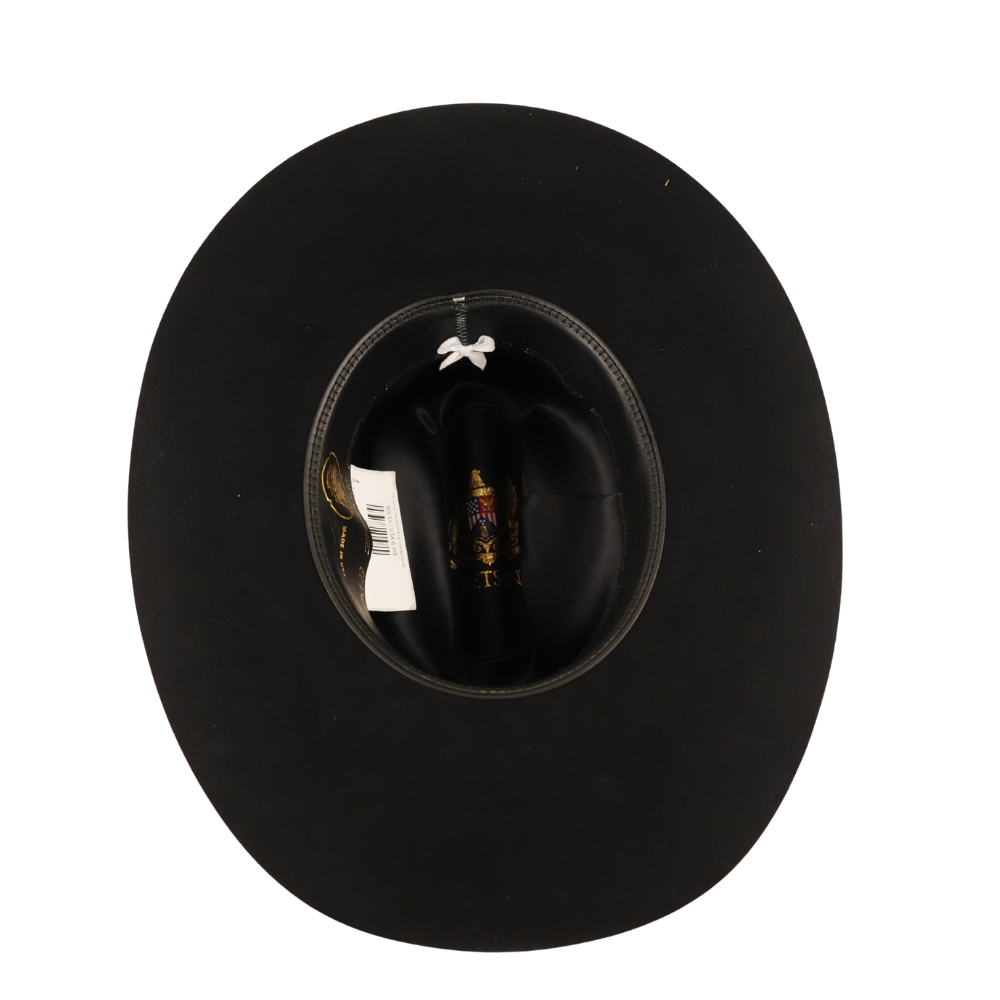 STETSON EL PRESIDENTE GE 100X BLACK/NEGRO COPA CHICA