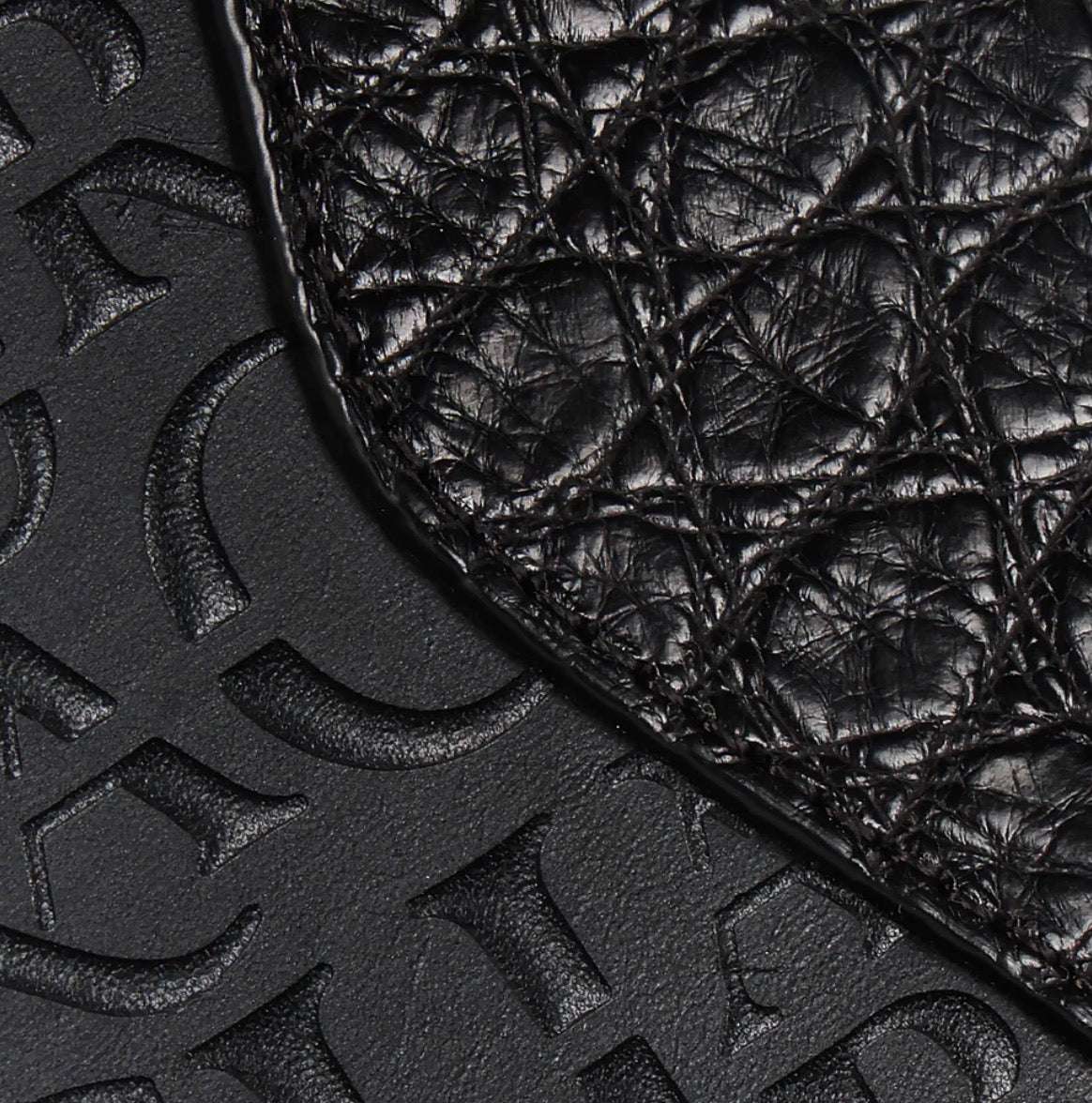 CUADRA ALLIGATOR BLACK WALLET DU618 Laherradurawwnc.com