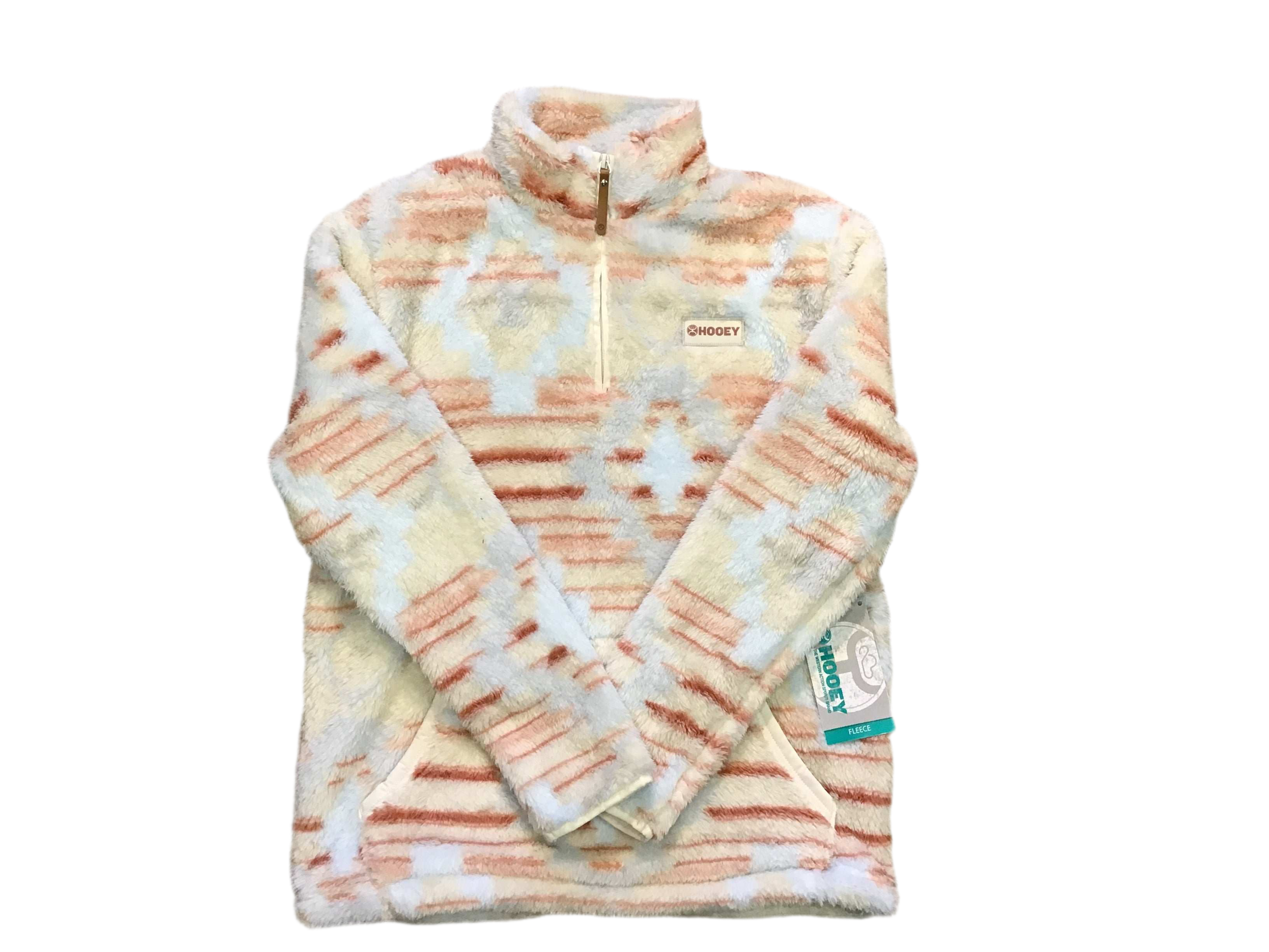 HOOEY YOUTH GIRLS TELLURIDE WINDCHIME FLEECE PULLOVE HFP026CRAZ-Y