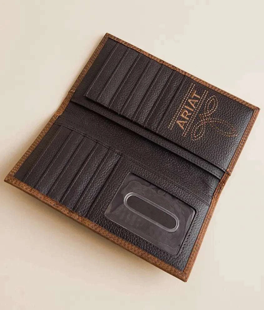 ARIAT WALLET CHECKBOOK COVER - A3566602 Laherradurawwnc.com