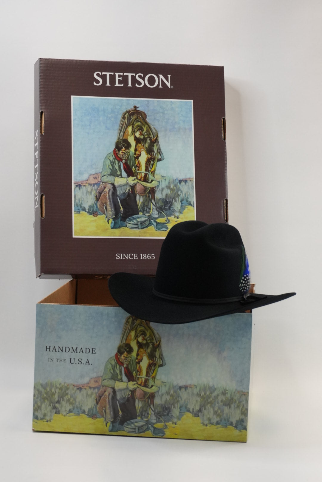 STETSON 6X RANCHER BLACK