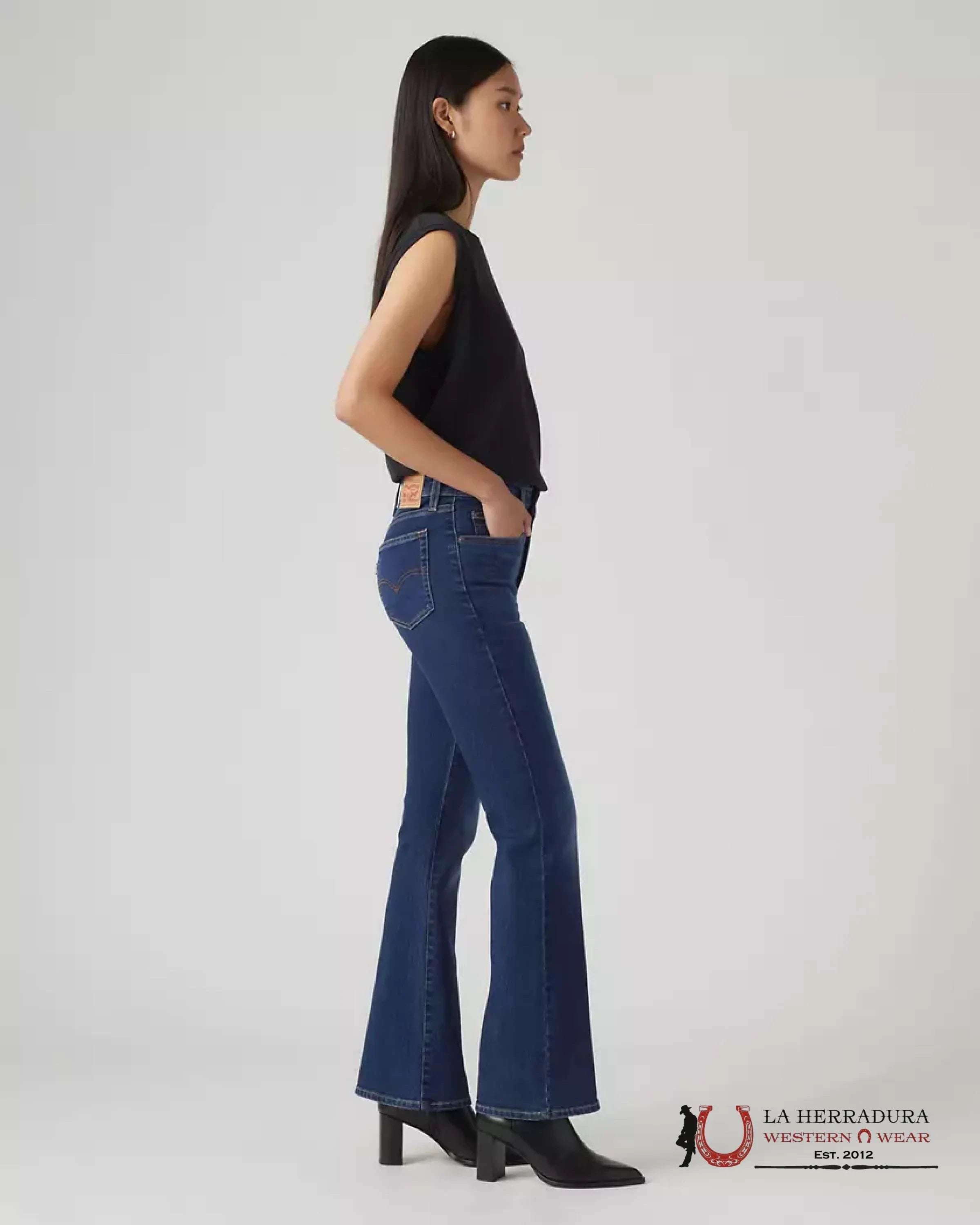 725 High Rise Bootcut Women’s Jeans - Eternal Indigo - Dark Wash - 0038 LEVIS JEANS