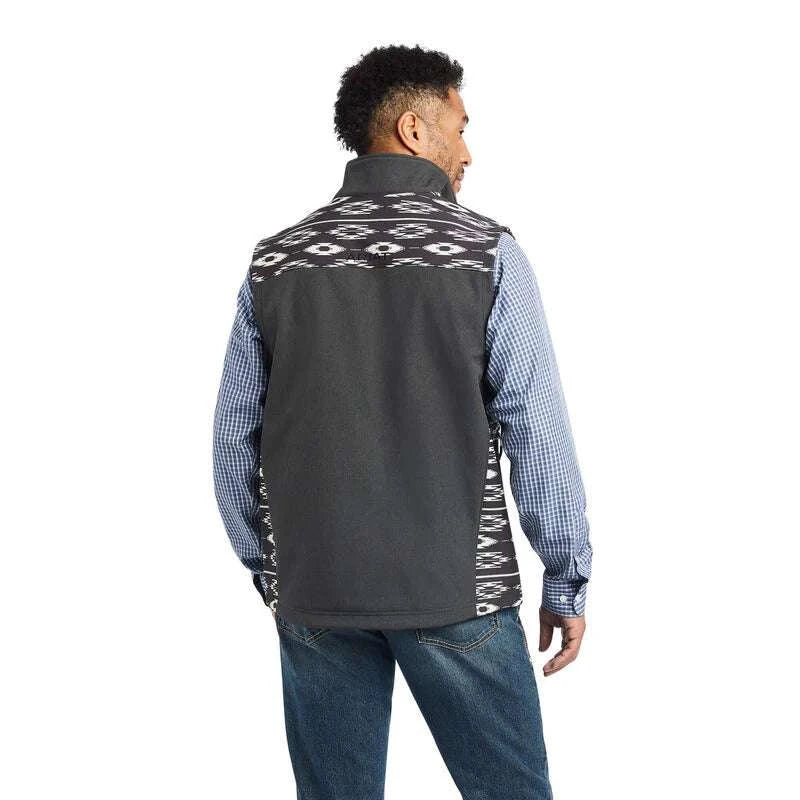 Ariat Logo 2.0 Chimayo Softshell Vest Charcoal 10042188 Laherradurawwnc.com