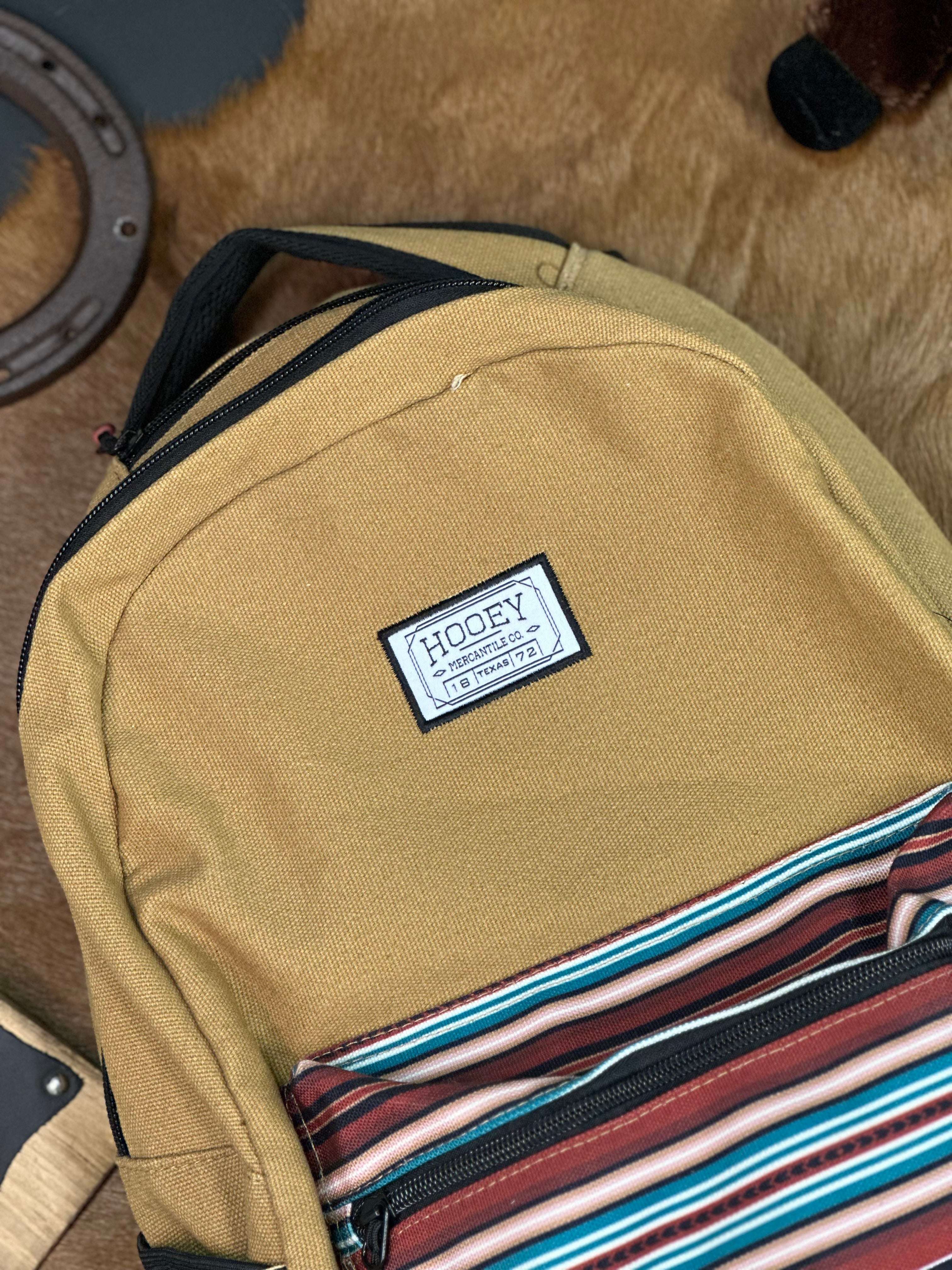 HOOEY TAN SCHOOL BOOKBAG -BP051TNSP Laherradurawwnc.com