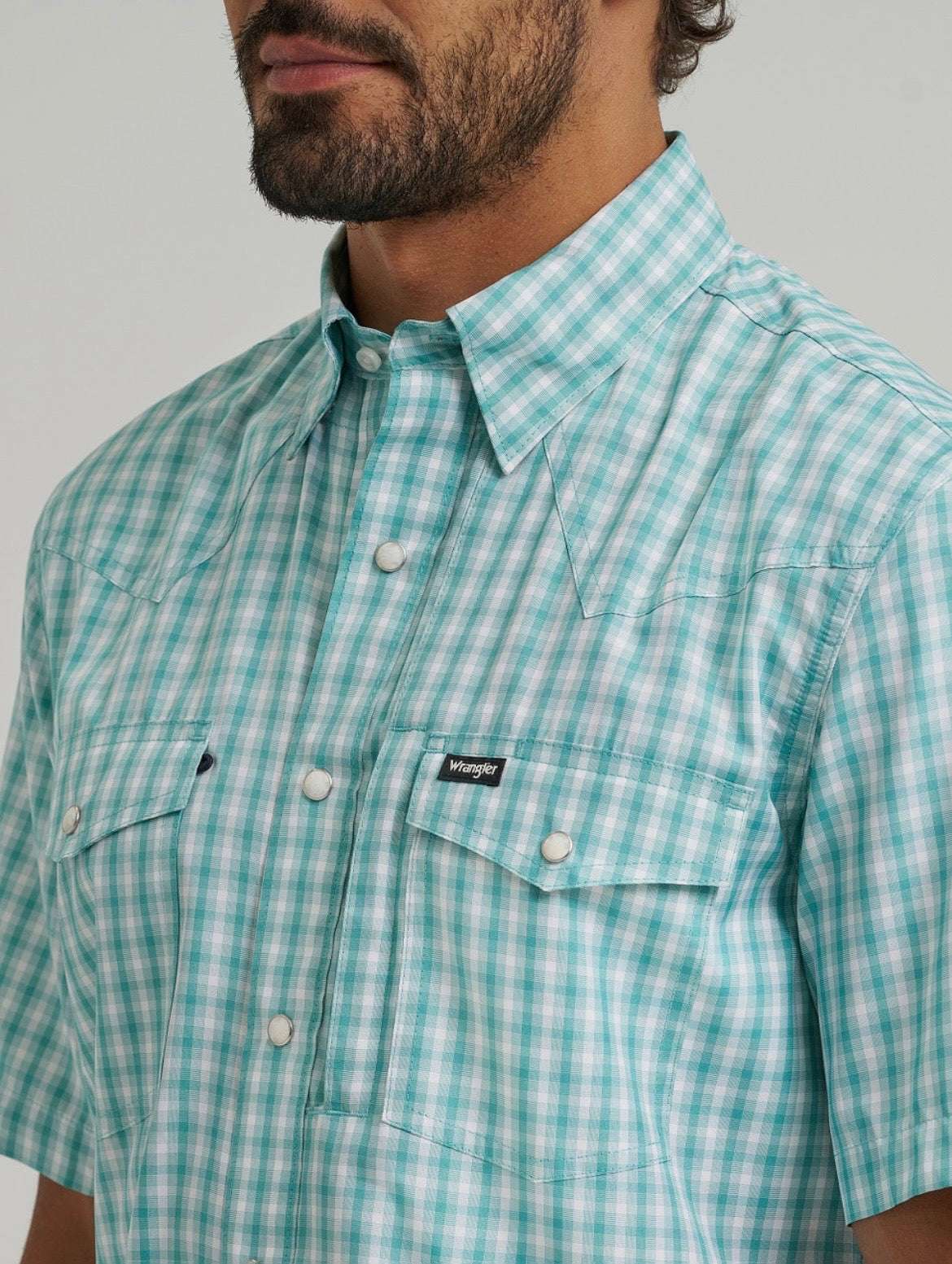 MEN'S WRANGLER ALL TERRAIN GEAR GEOMETRIC GREEN - 112375131 Laherradurawwnc.com