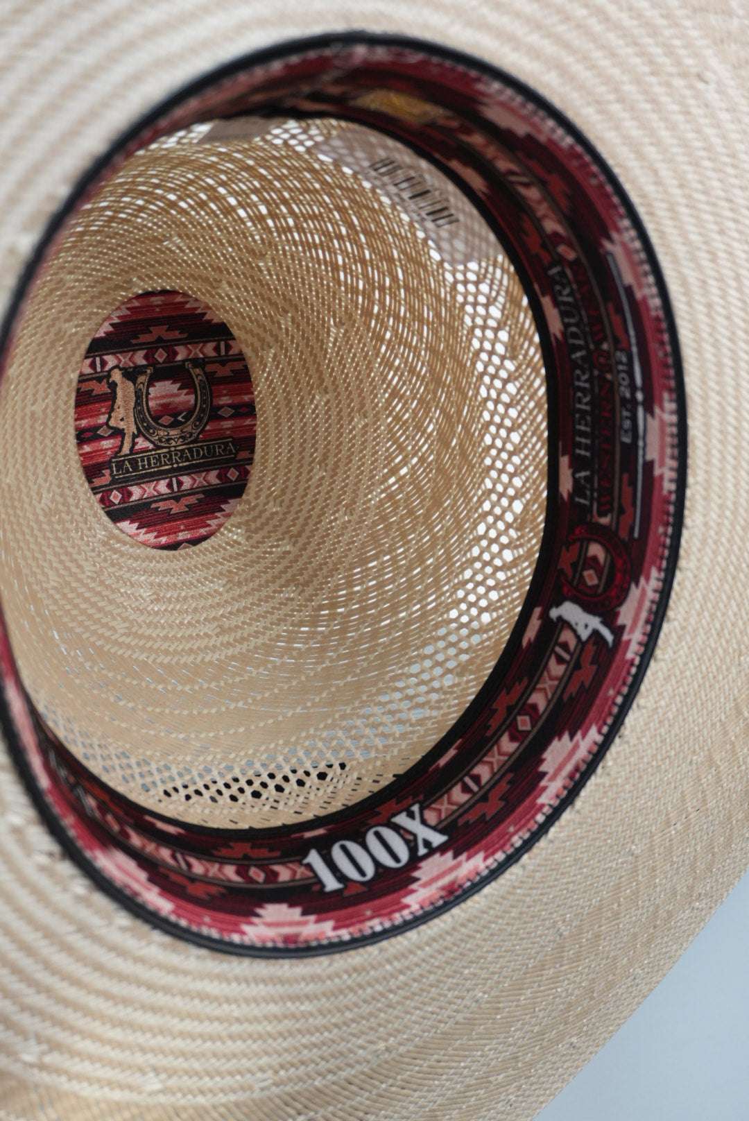 HERRADURA OPEN CROWN STRAW HAT 100x RIVER RANCH BIC Laherradurawwnc.com