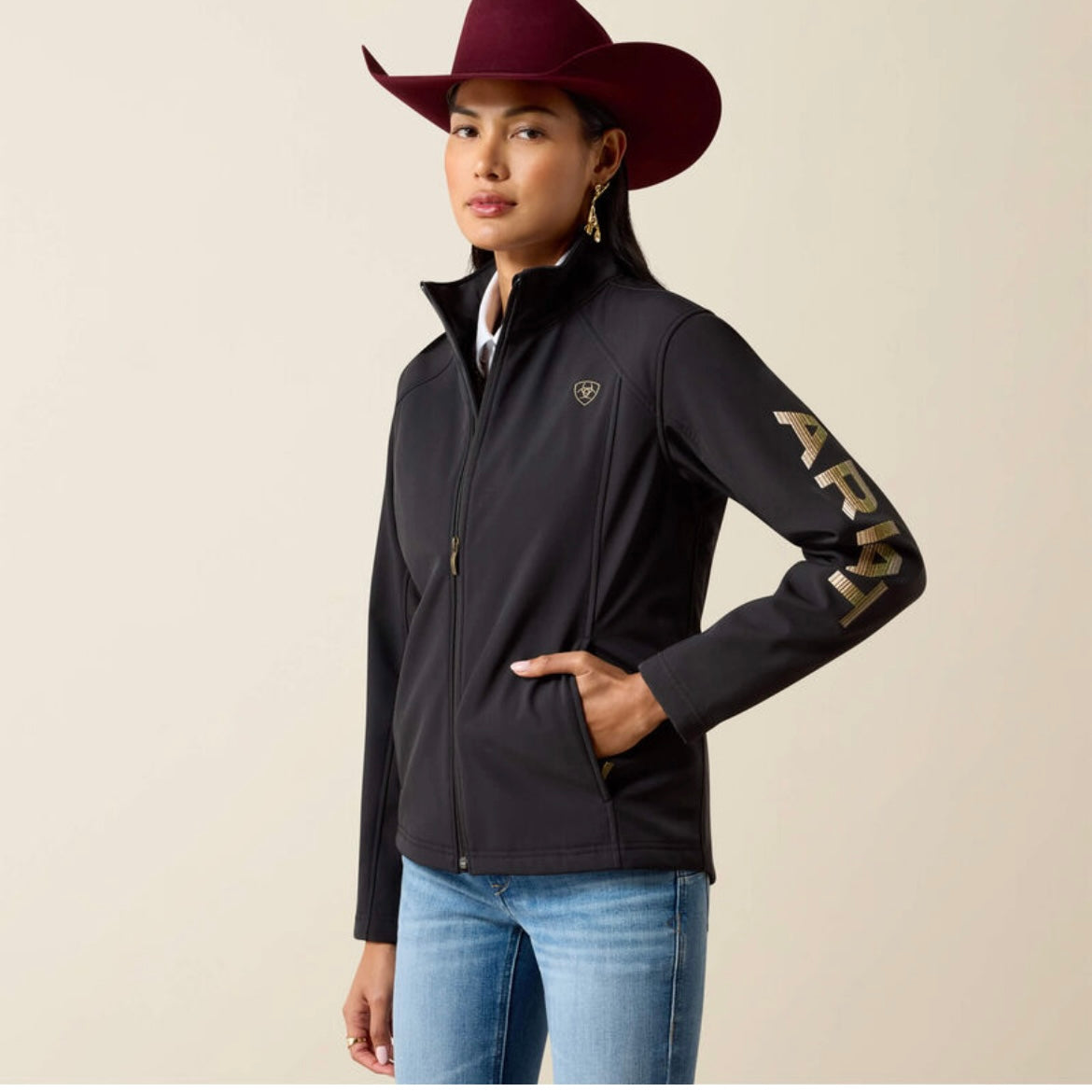 ARIAT WOMEN JACKET BLACK/STONEWALL 10079893