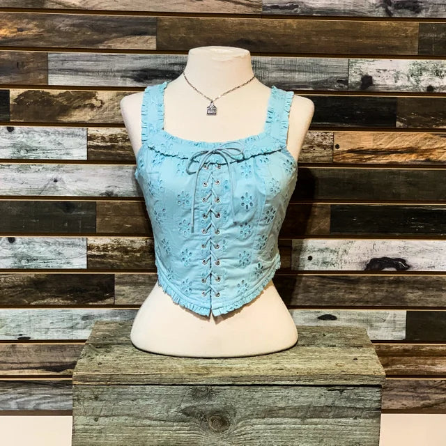 Rock&Roll Light Turquoise Flower BW50TO6278