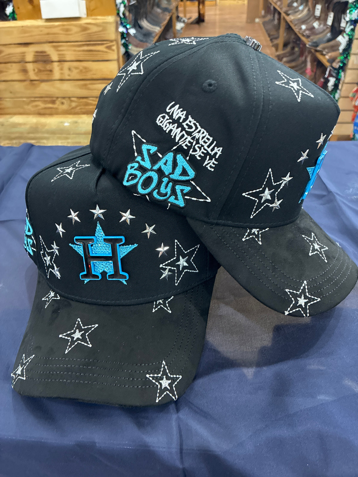 BIGG BOSS HATS COLLECTION JUNIOR H BLACK/BLUE