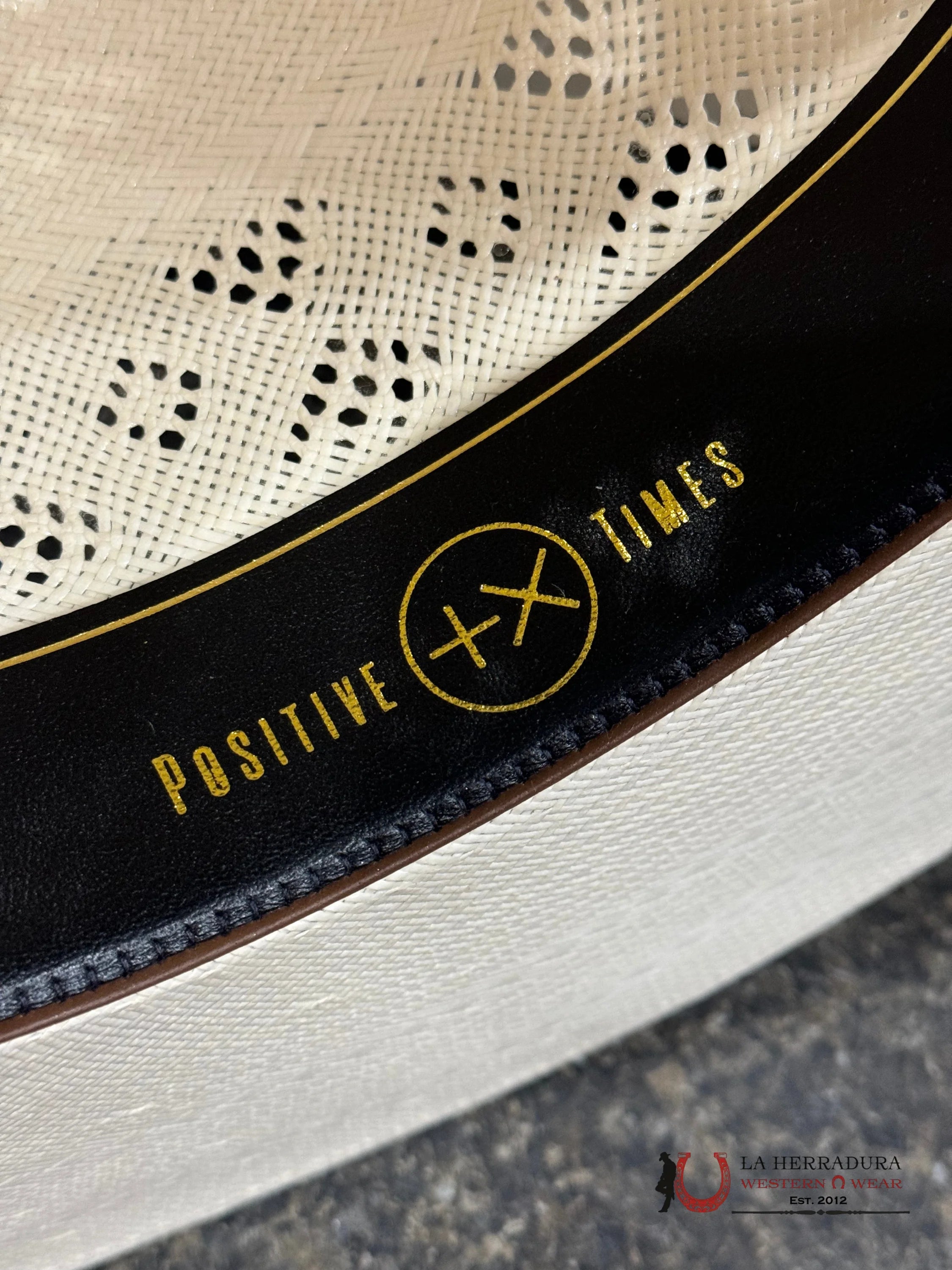 American Hat Open Crown Straw Style 7900 Tejana