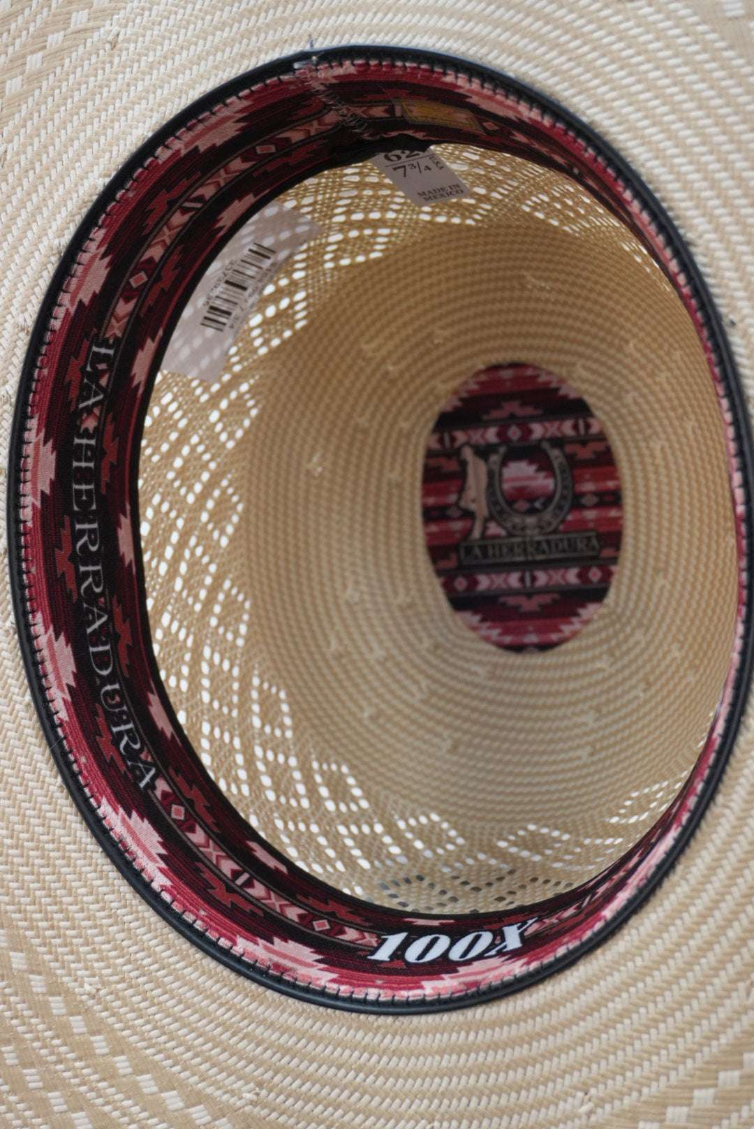 HERRADURA OPEN CROWN STRAW HAT 100x CENTANAL BRCOLOR Laherradurawwnc.com