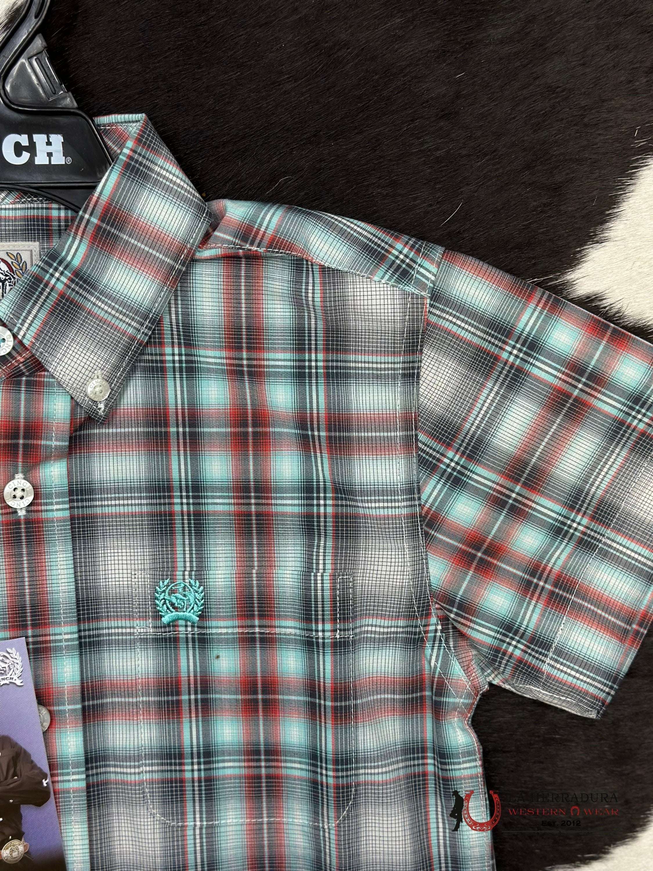 CINCH BOYS GEOMETRIC MULTICOLOR STYLE MTW7140030 Laherradurawwnc.com