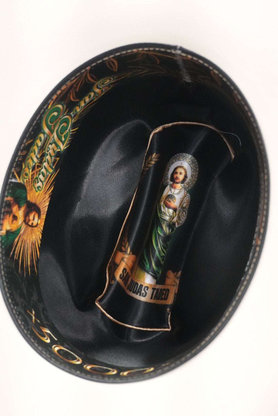 LA HERRADURA 5000X SAN JUDAS TADEO COPA CHICA BRIM 3 1/2 ESTILO SINALOA Laherradurawwnc.com
