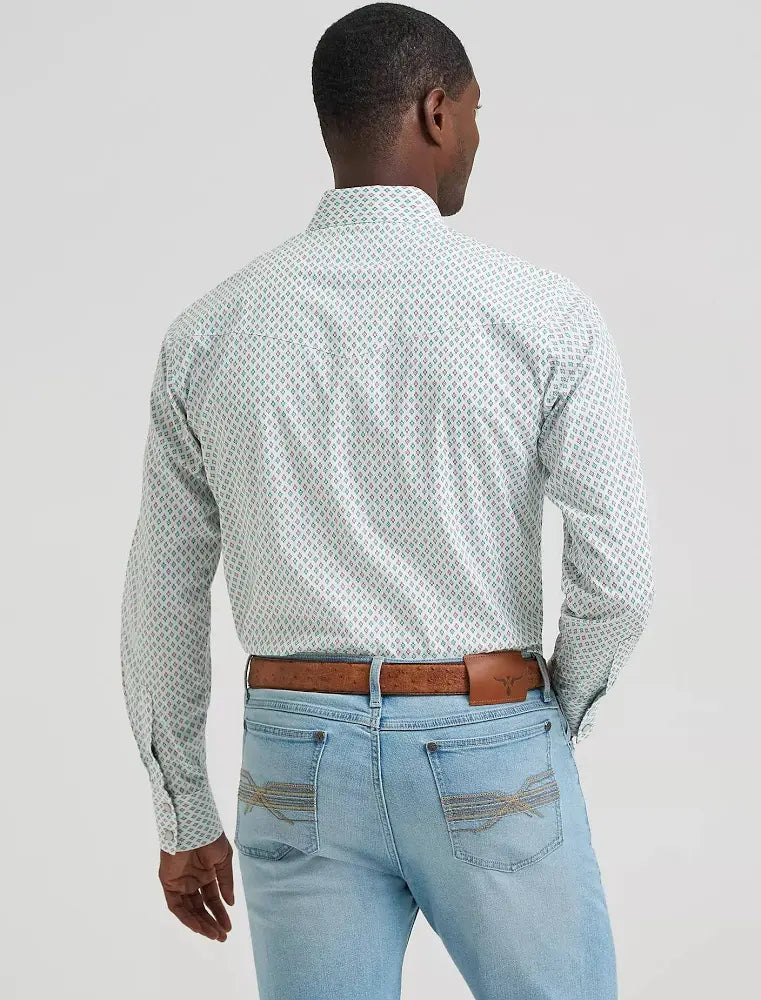 MEN WRANGLER 20X WHITE LONG SLEEVE - 112378711