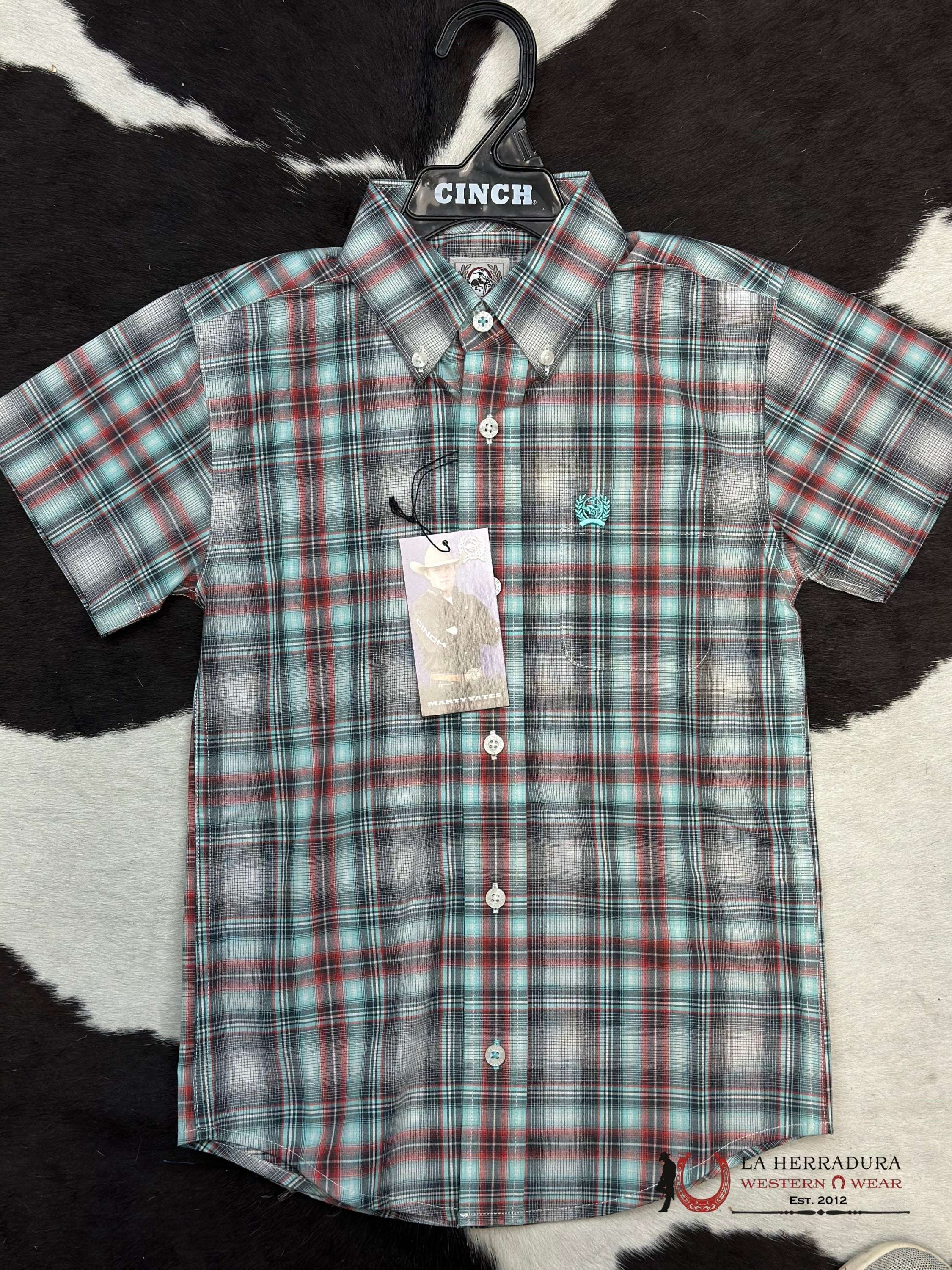 CINCH BOYS GEOMETRIC MULTICOLOR STYLE MTW7140030 Laherradurawwnc.com