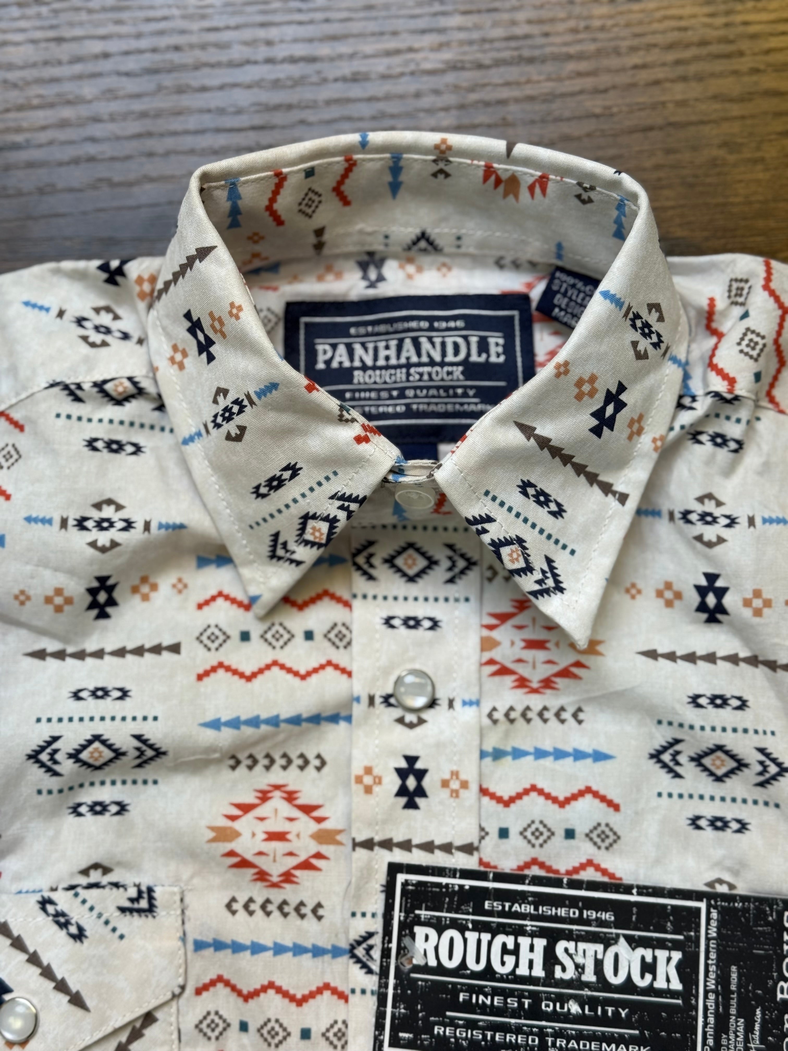 PANHANDLE KIDS SHIRT LONG SLEEVE ORANGE RSBSOSRZDL