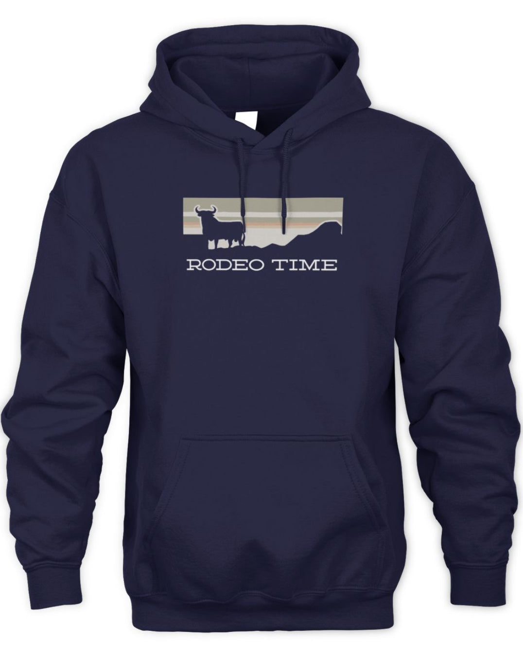 RODEO TIME HOODIE NAVY MENS-GH