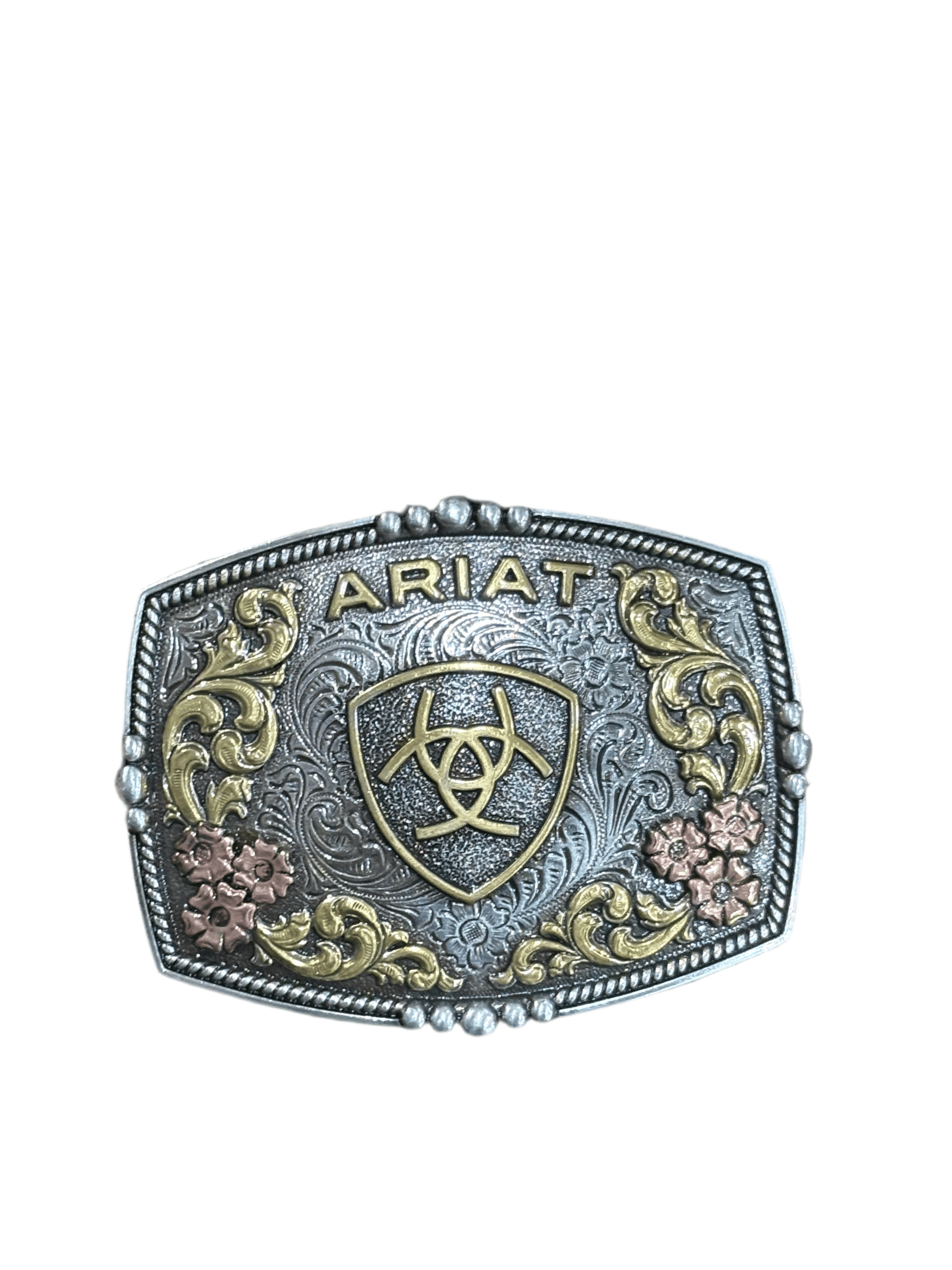 ARIAT ROSE GOLD AND GOLD SQUARE BUCKLE -A37066 Laherradurawwnc.com