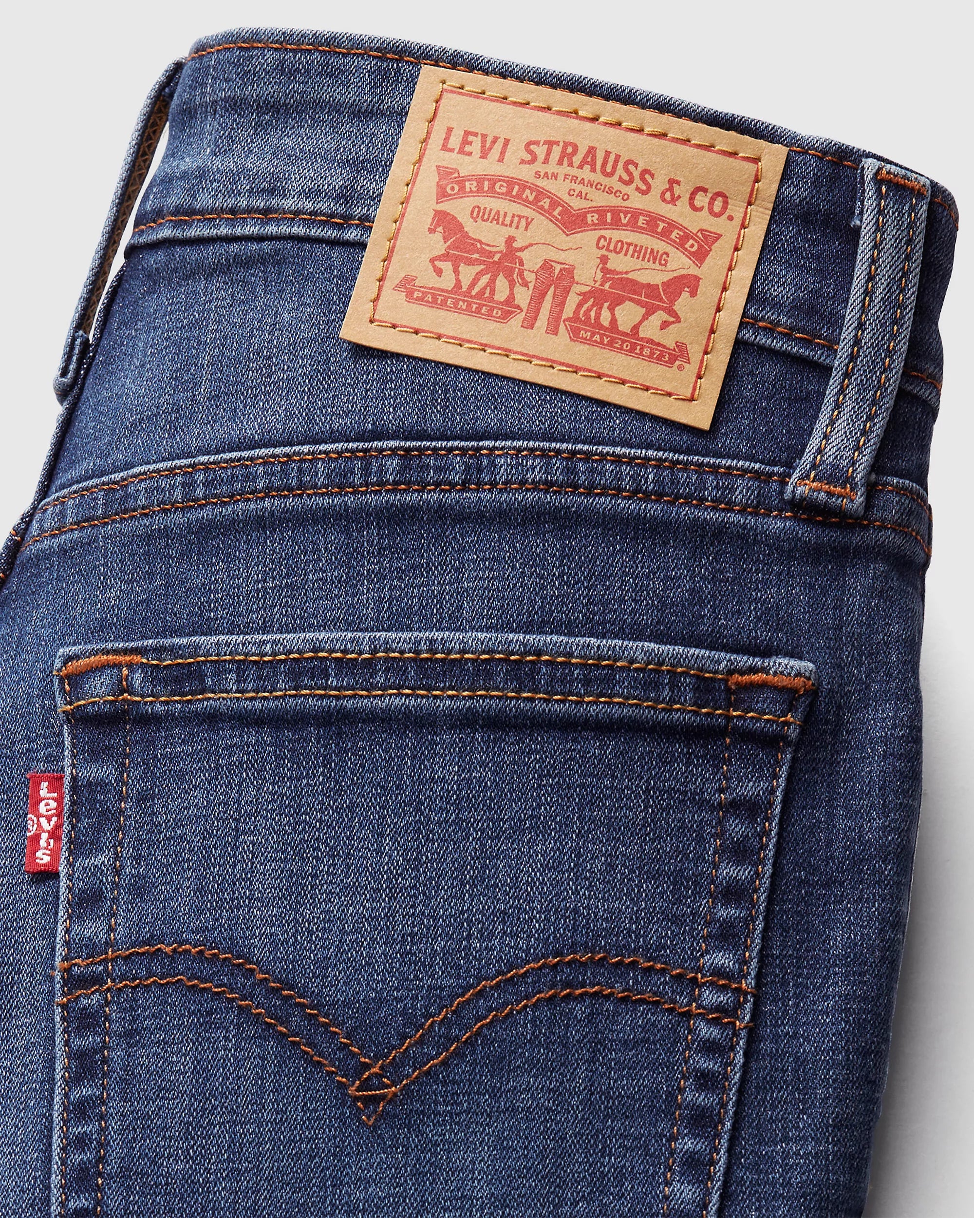 726 High Rise Flare Women's Jeans - Health is Wealth - Wash - A34100081