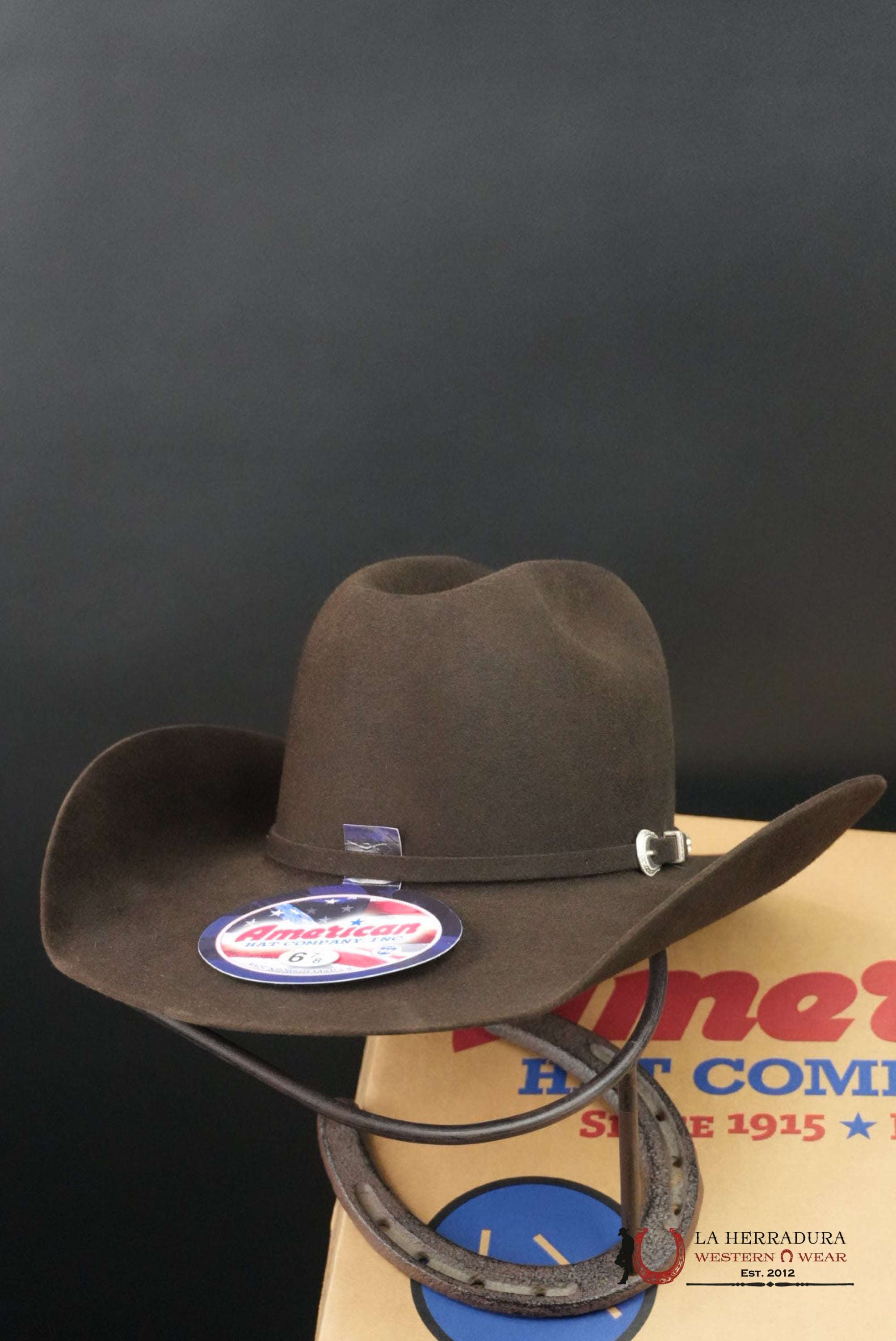 7X American Felt Hat Chocolate TEJANA