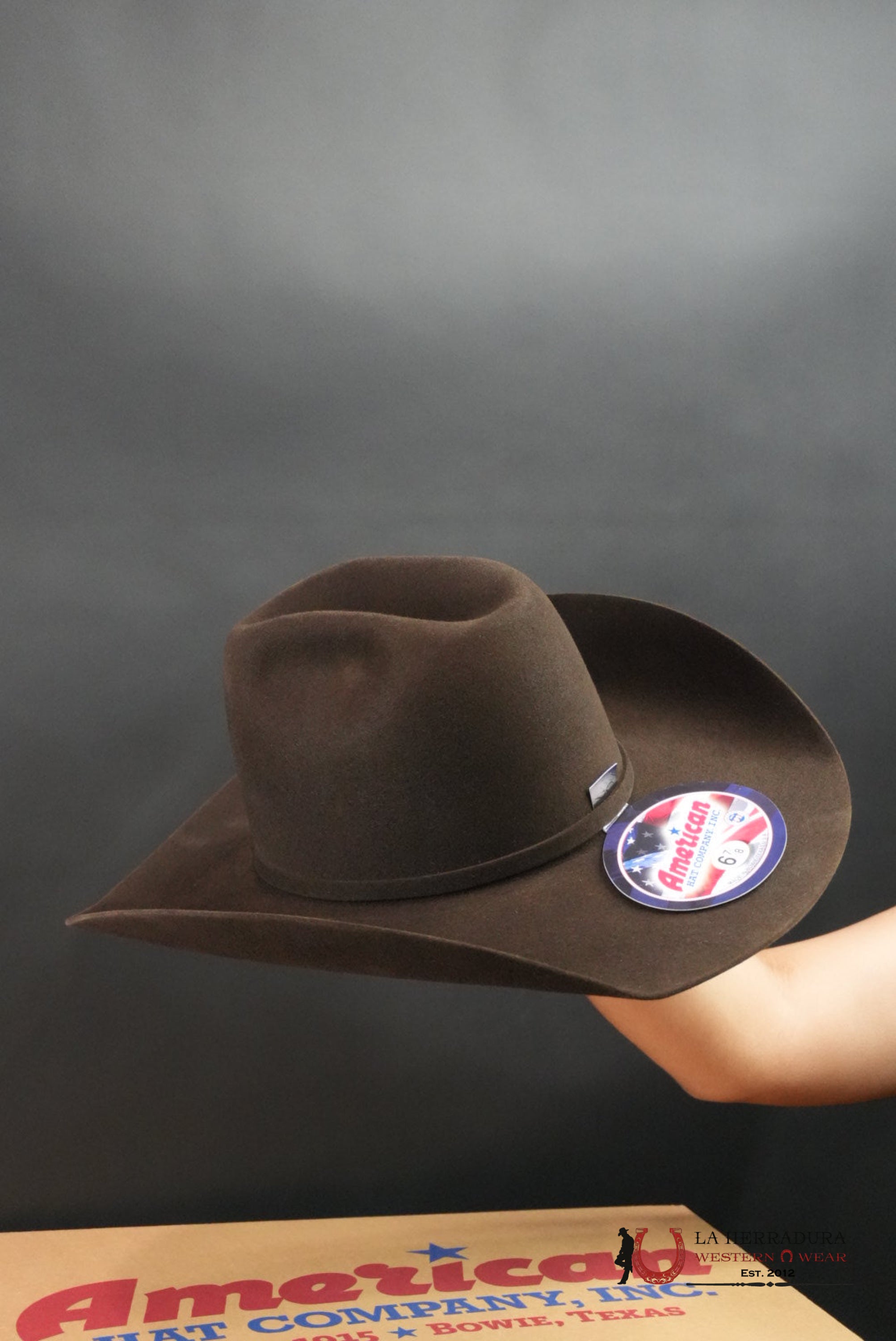 7X American Felt Hat Chocolate TEJANA