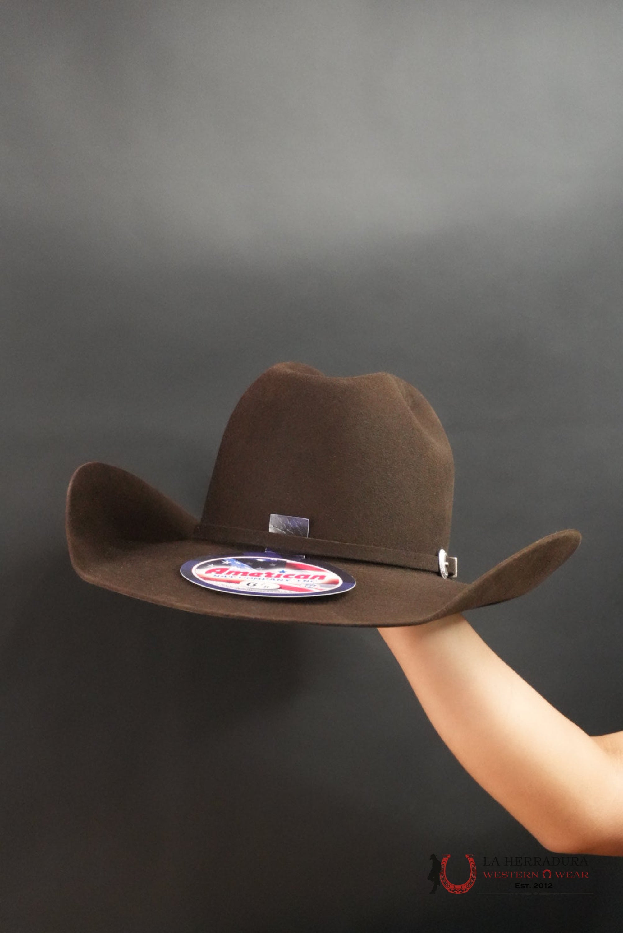 7X American Felt Hat Chocolate TEJANA