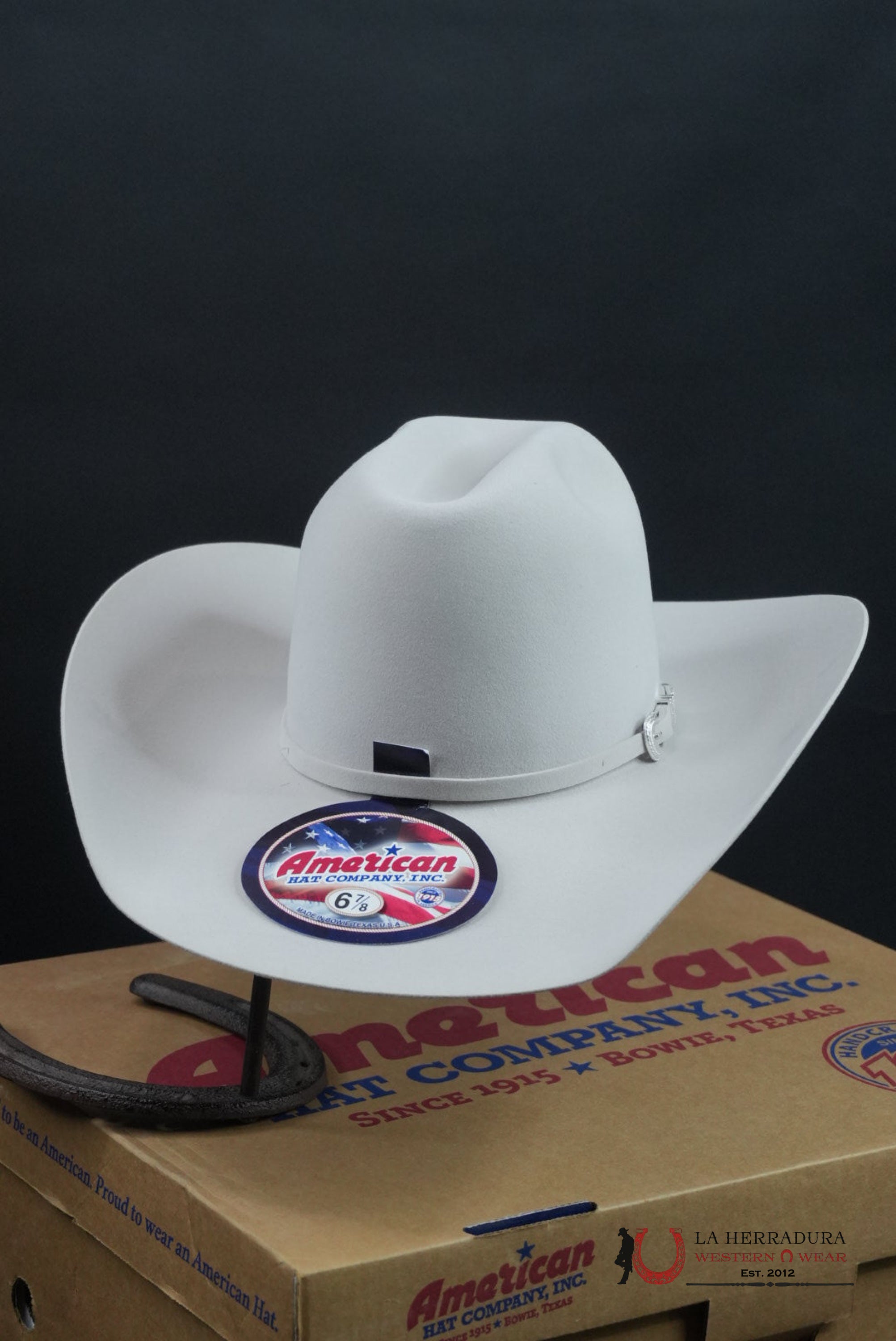 7X American Felt Hat Silver Sand TEJANA