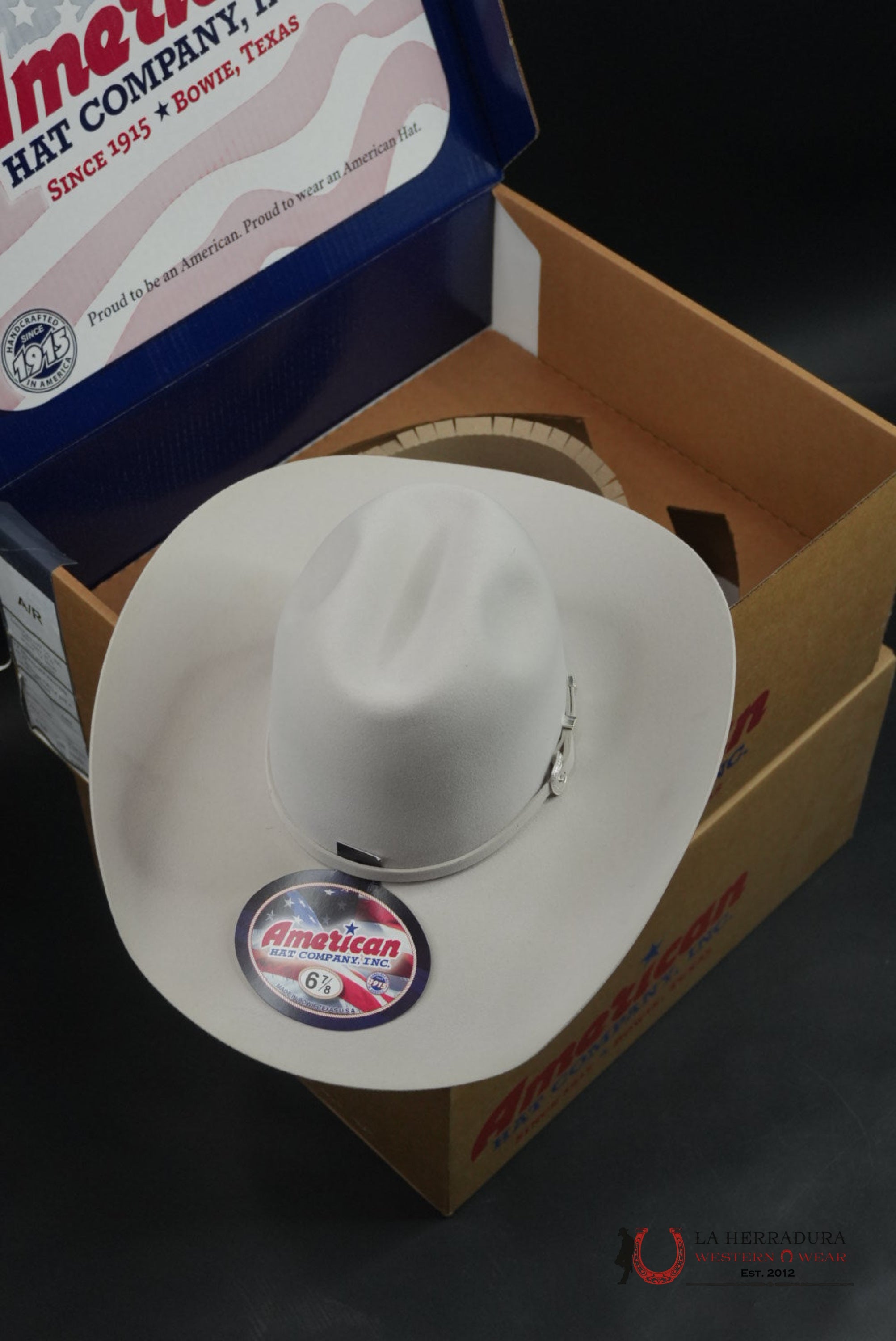 7X American Felt Hat Silver Sand TEJANA