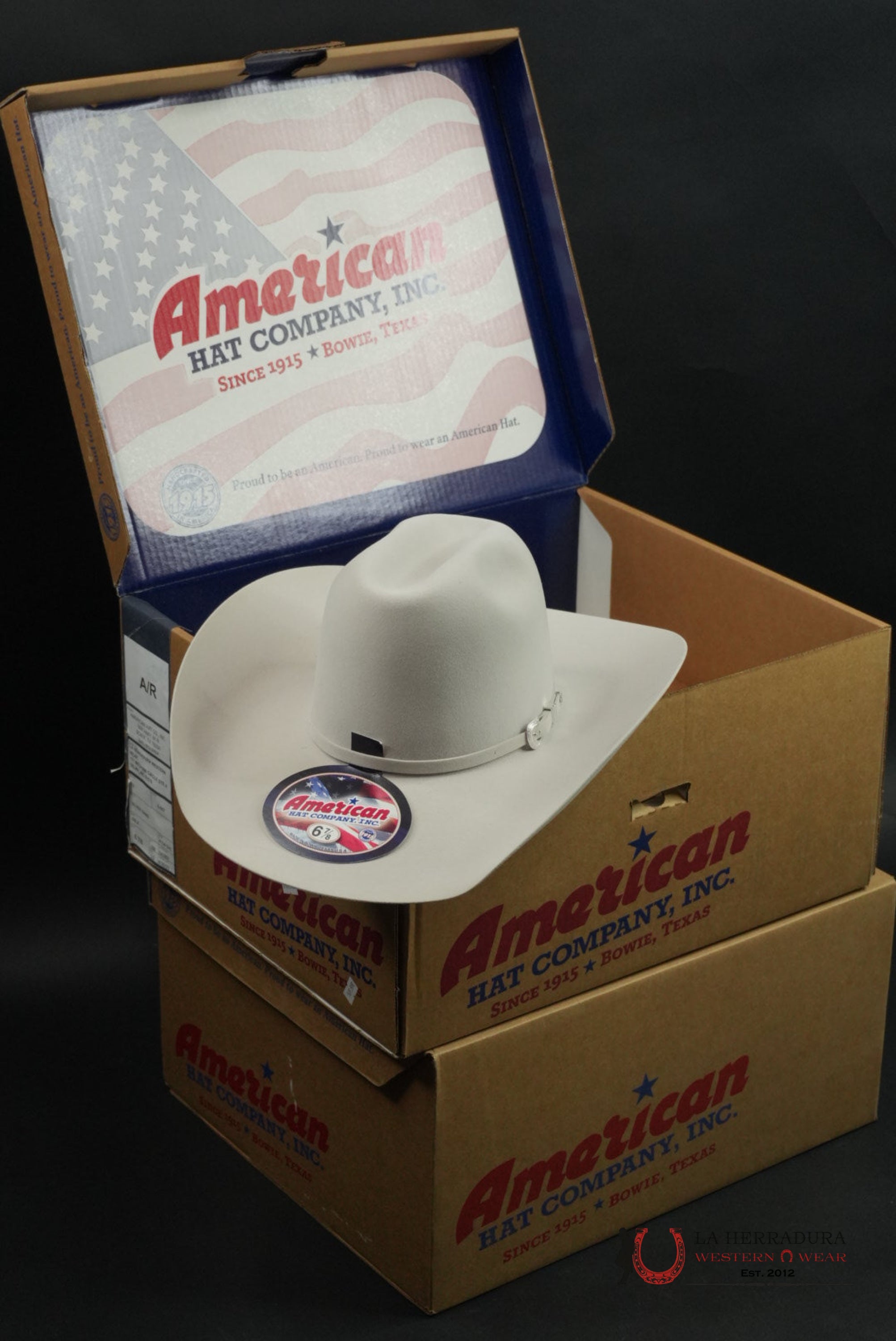 7X American Felt Hat Silver Sand TEJANA