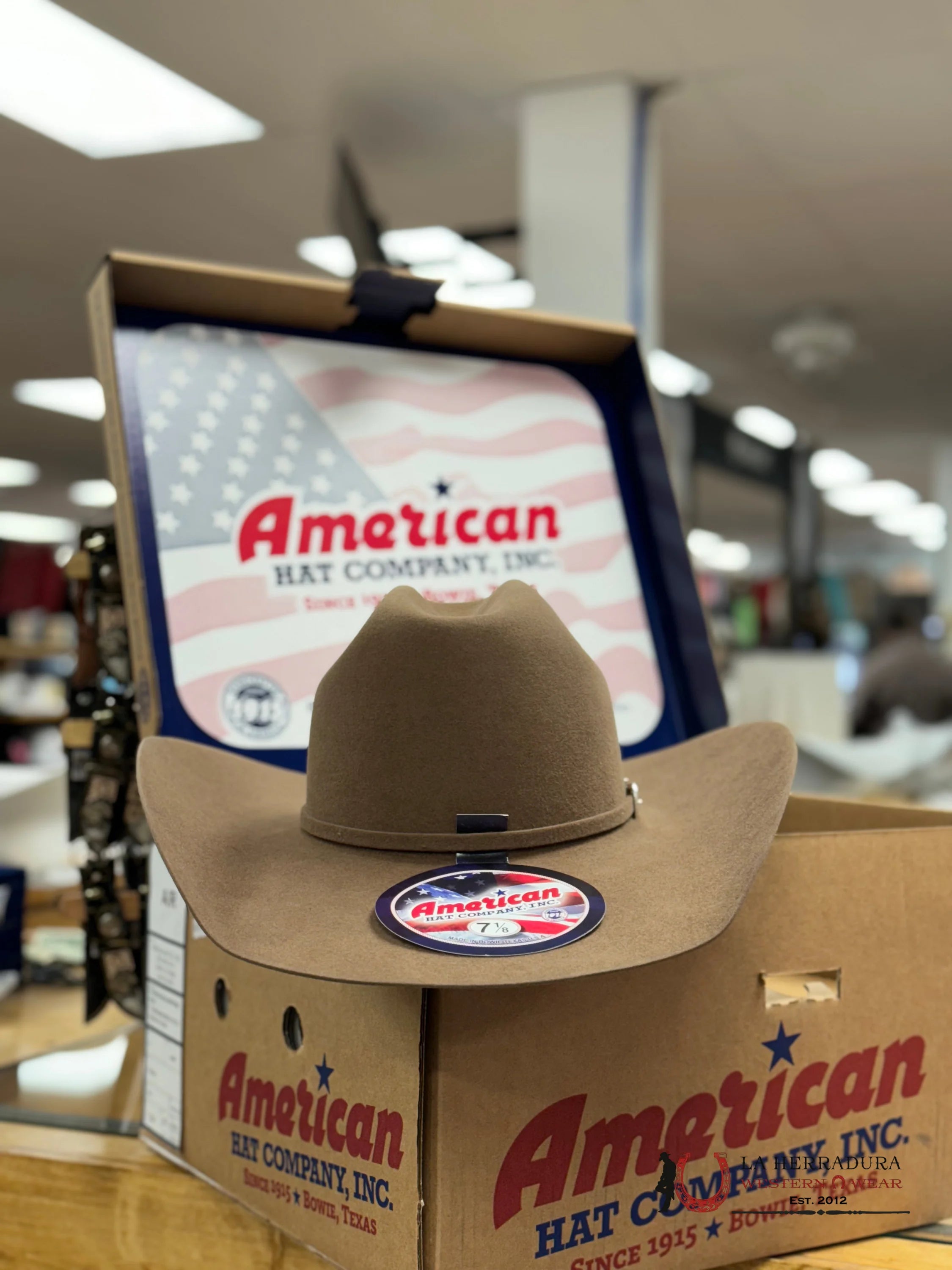 7X American Felt Hat Tuscan Tejana