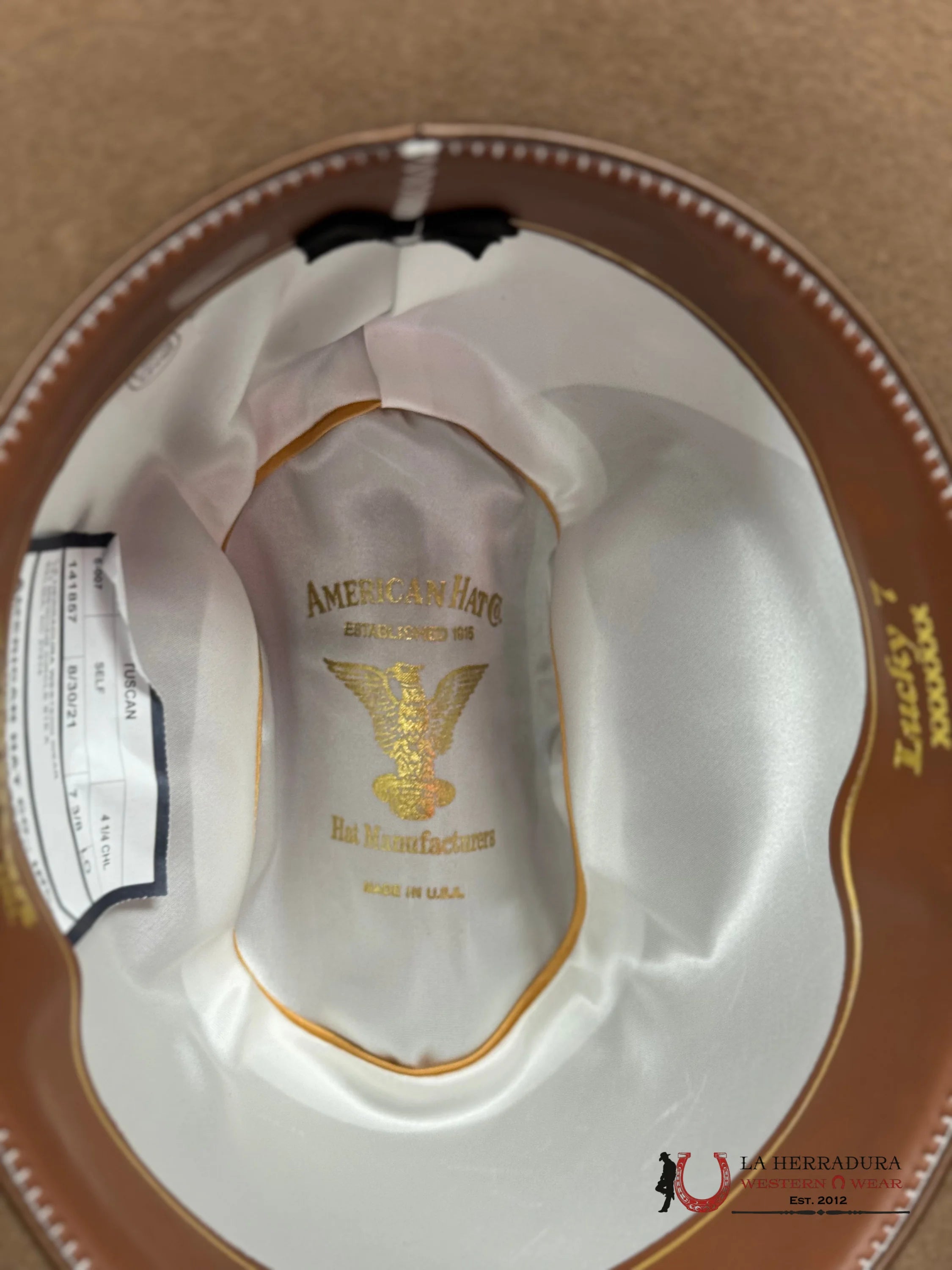 7X American Felt Hat Tuscan Tejana