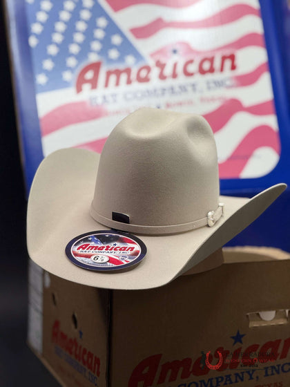 7X American Felt Silver Belly