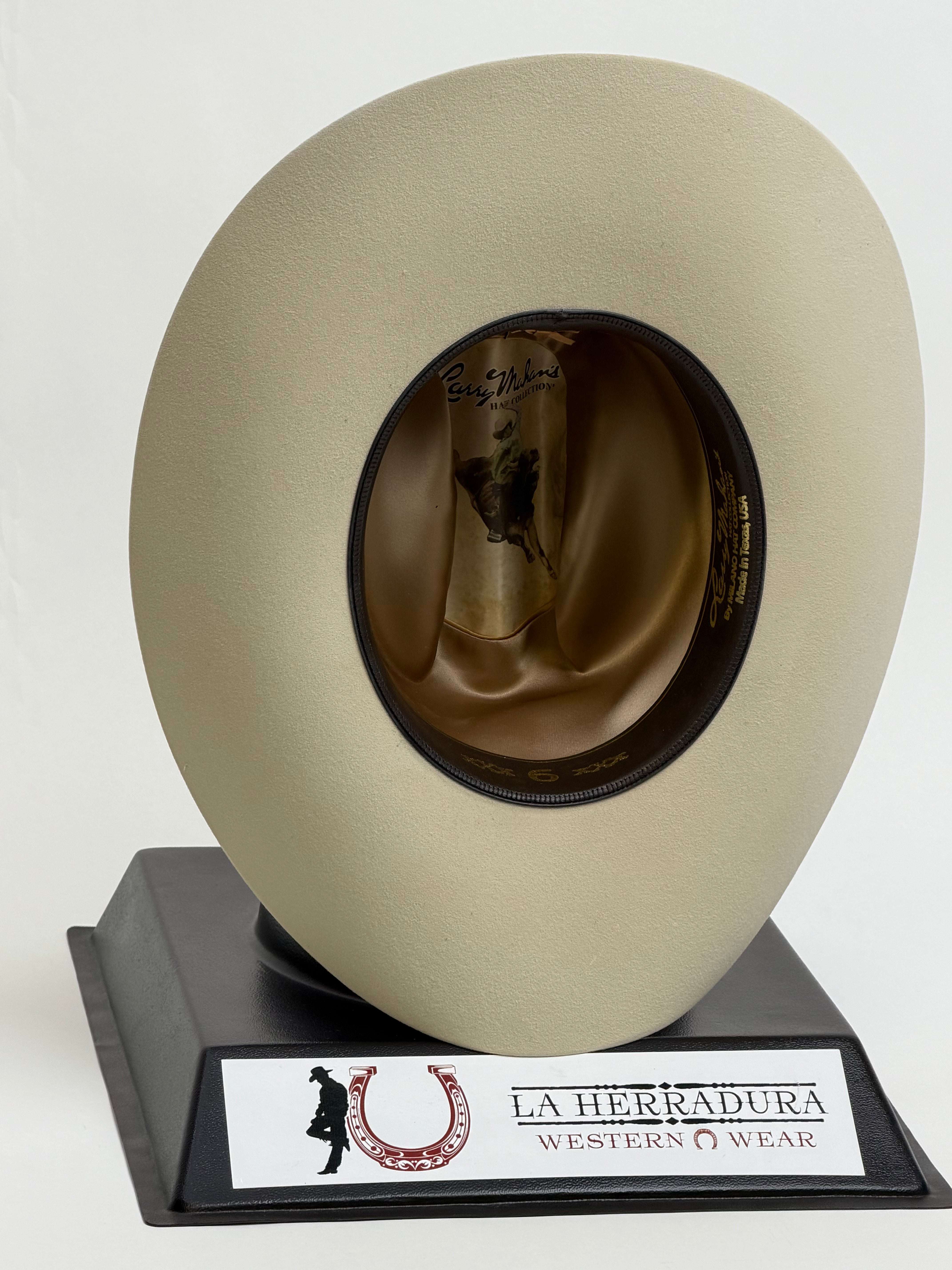 LARRY MAHAN´S 6X REAL SILVER BELLY Laherradurawwnc.com