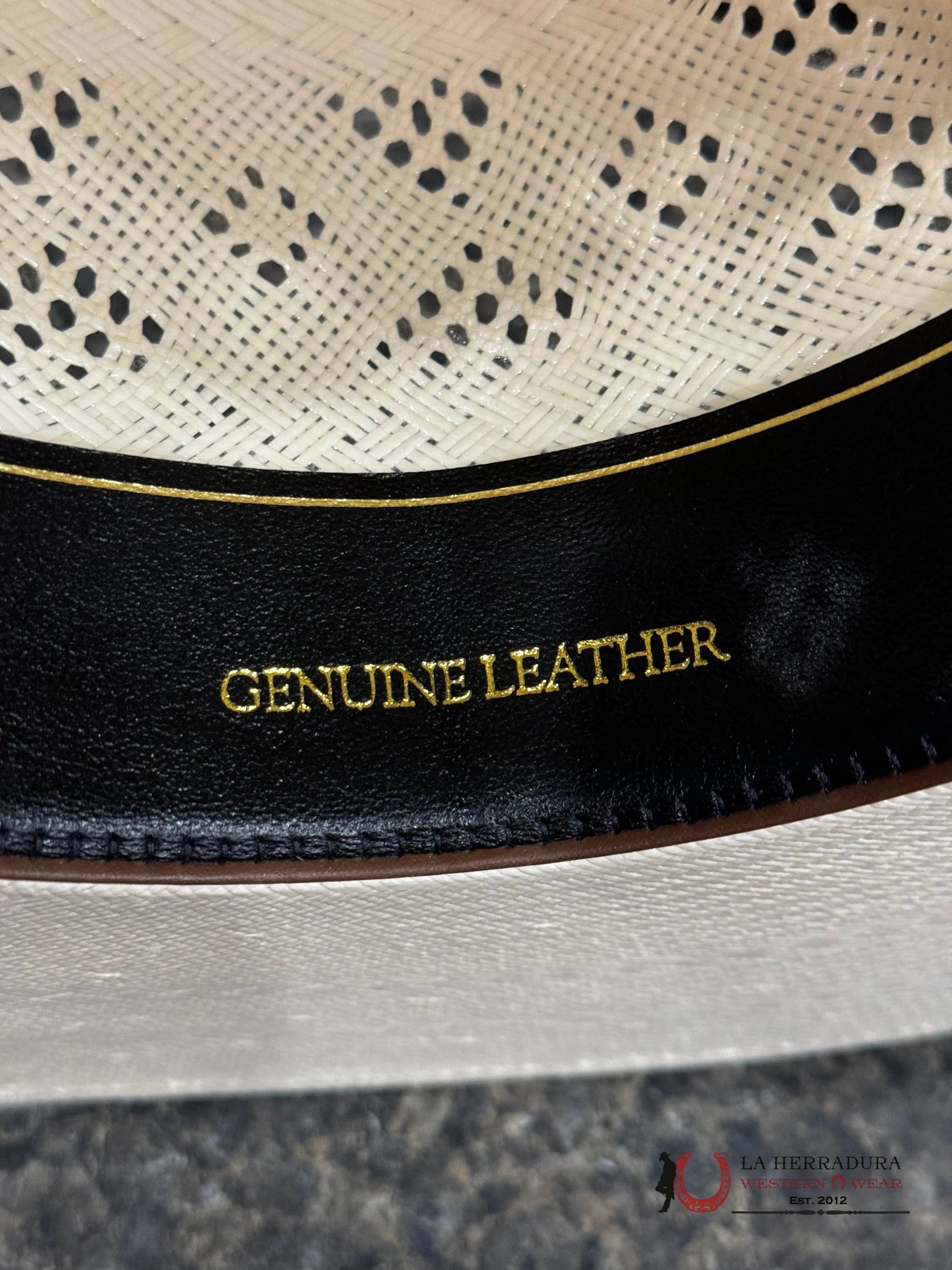 American Hat Open Crown Straw Style 8100 Tejana