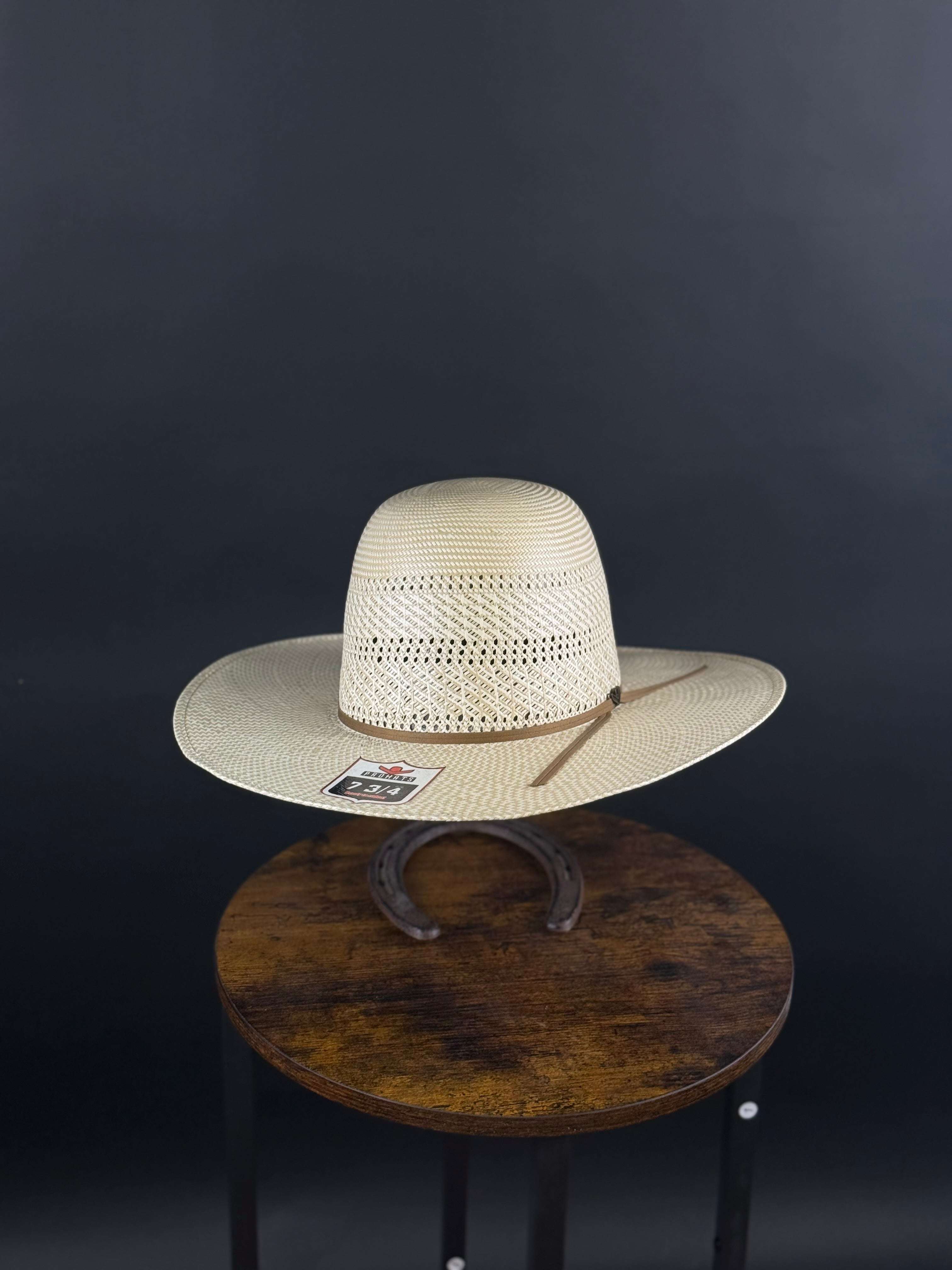 PROHATS STRAW HAT STYLE 2 open crown Laherradurawwnc.com