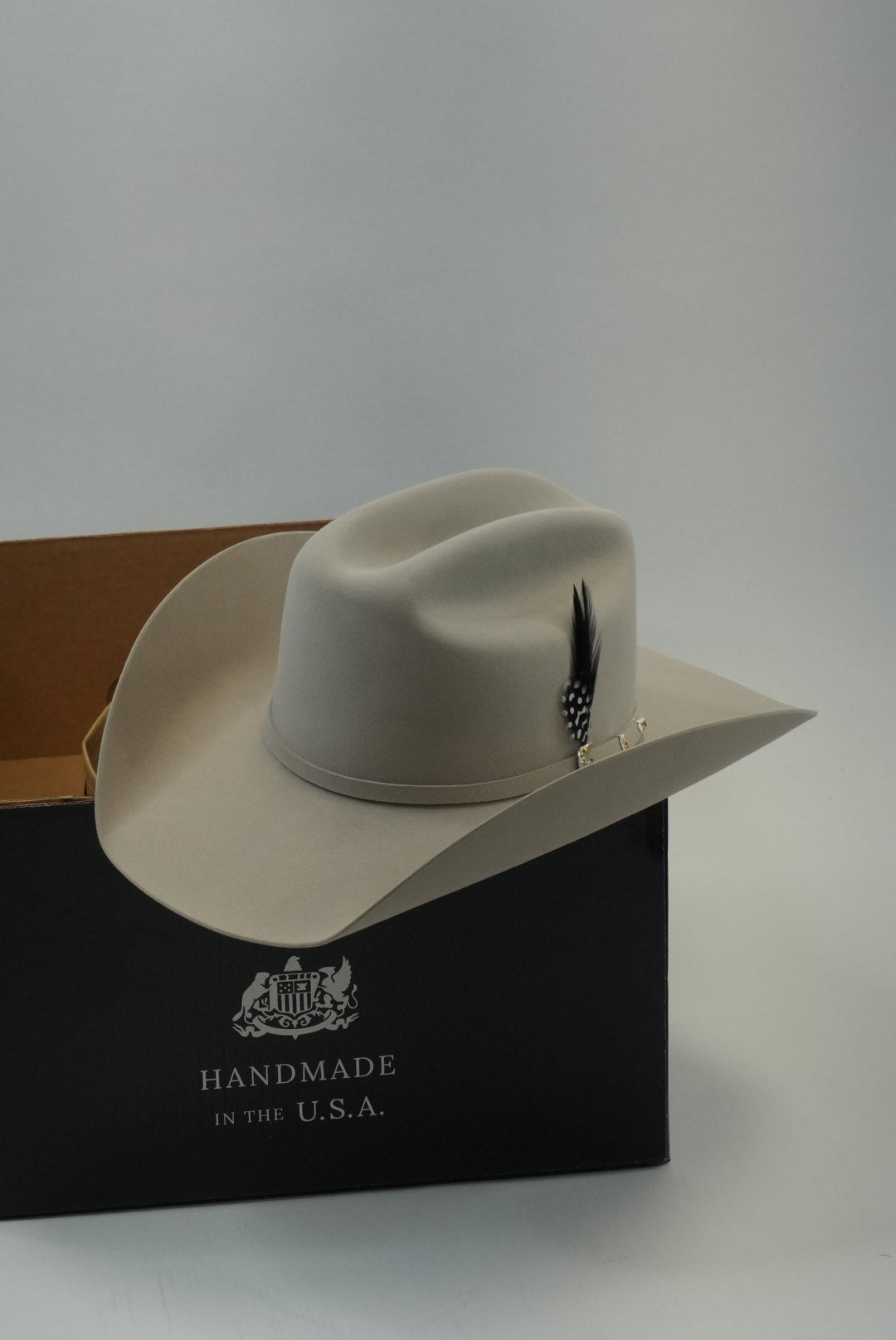 GORRO COWBOY STETSON EL PATRON 30X MIST GREY