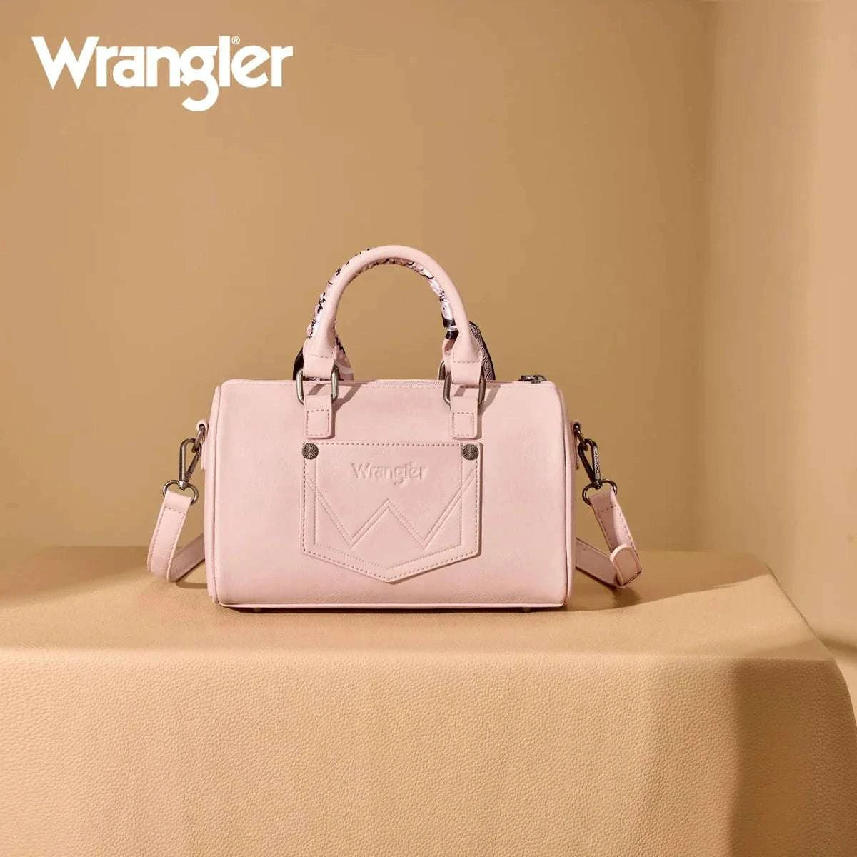 WRANGLER HANDBAG PINK 2005PK Laherradurawwnc.com